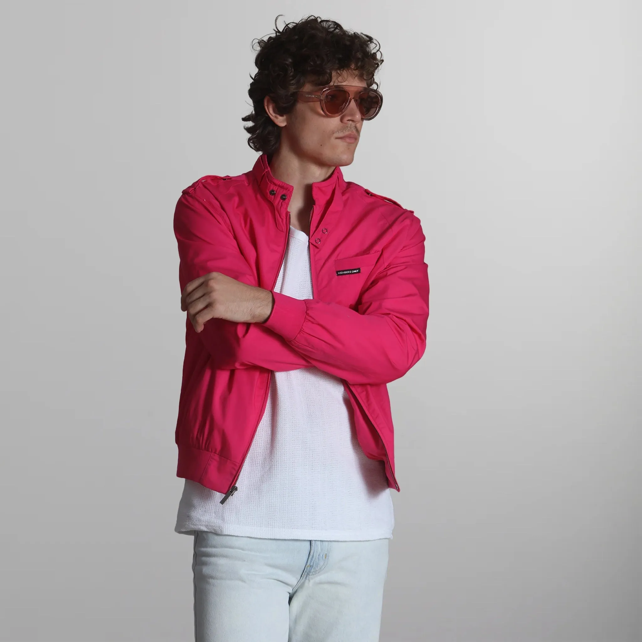 Men's Big & Tall Classic Iconic Racer Jacket