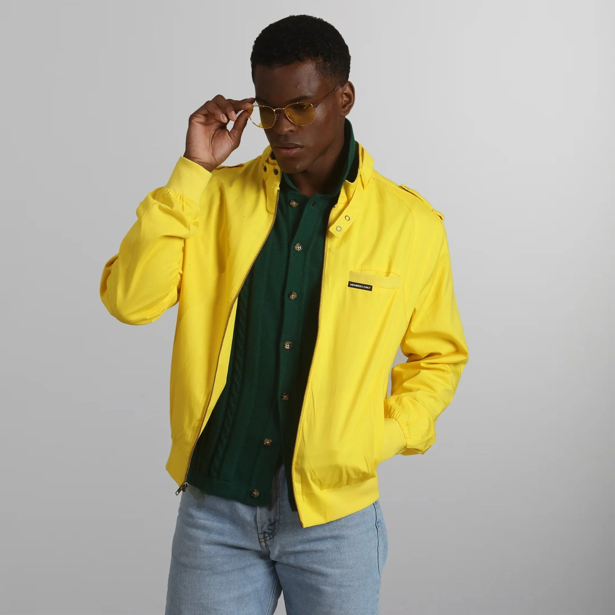 Men's Big & Tall Classic Iconic Racer Jacket