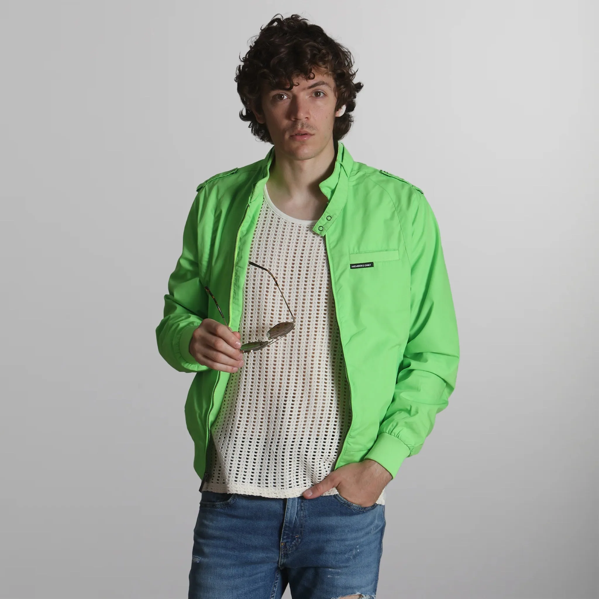 Men's Big & Tall Classic Iconic Racer Jacket
