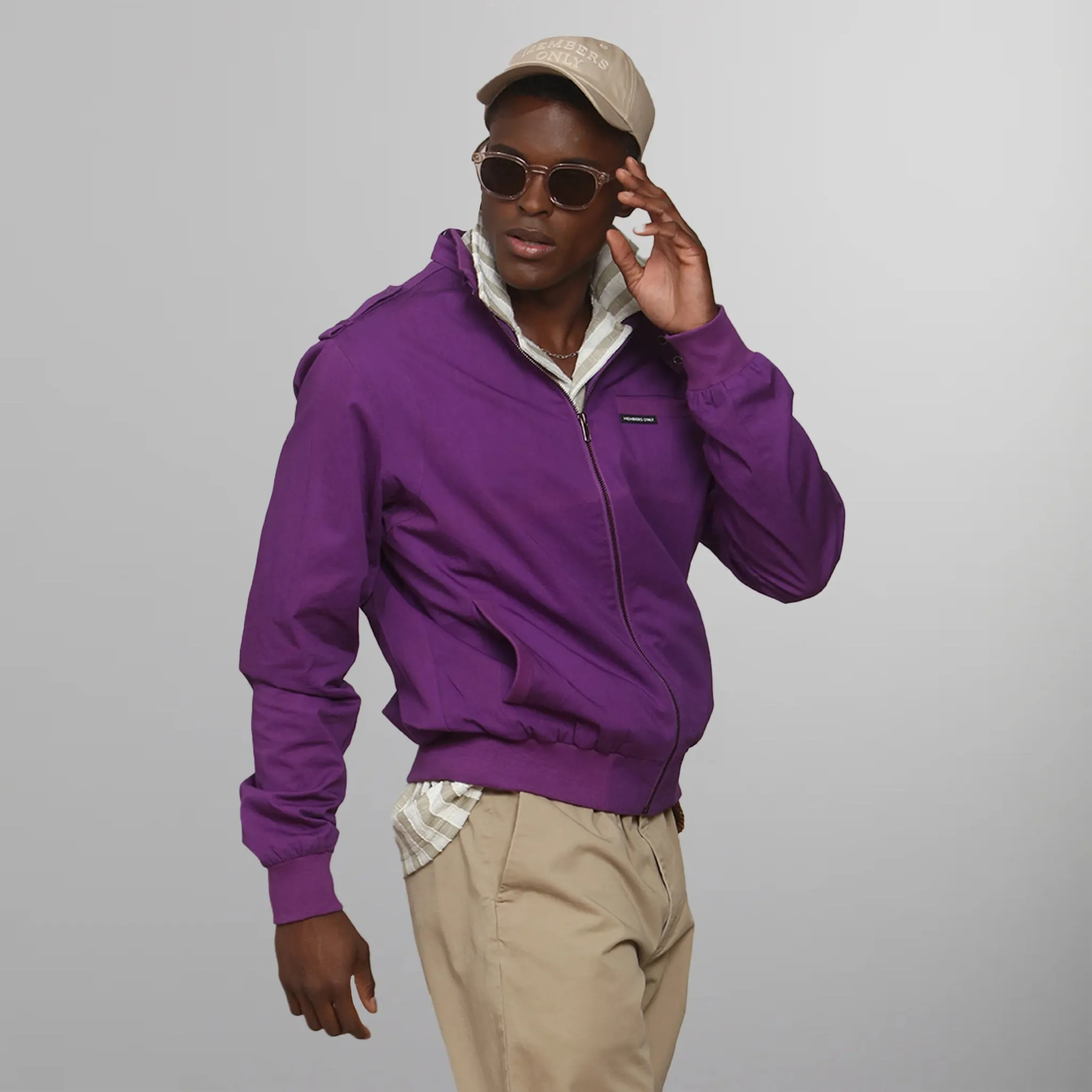 Men's Big & Tall Classic Iconic Racer Jacket