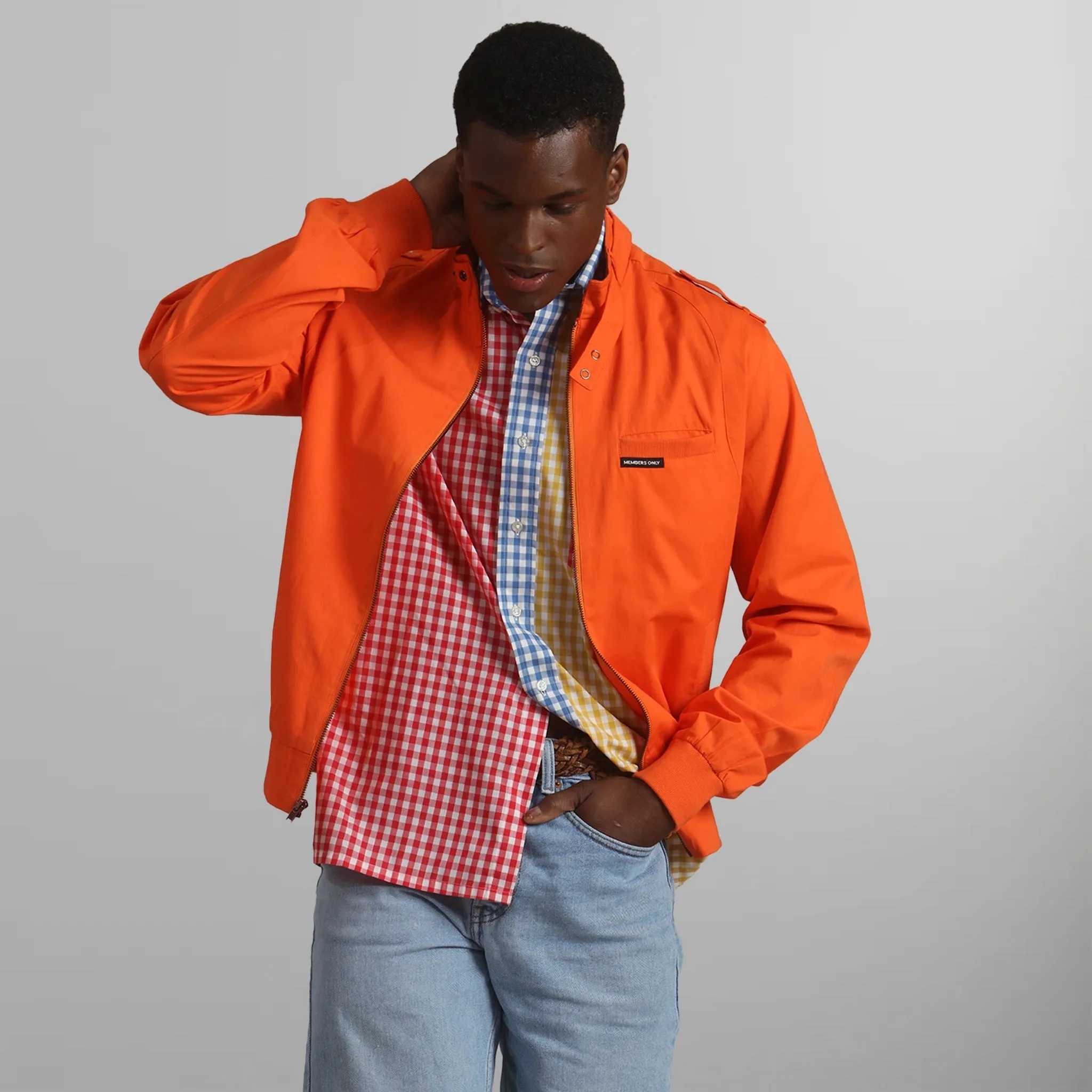 Men's Big & Tall Classic Iconic Racer Jacket