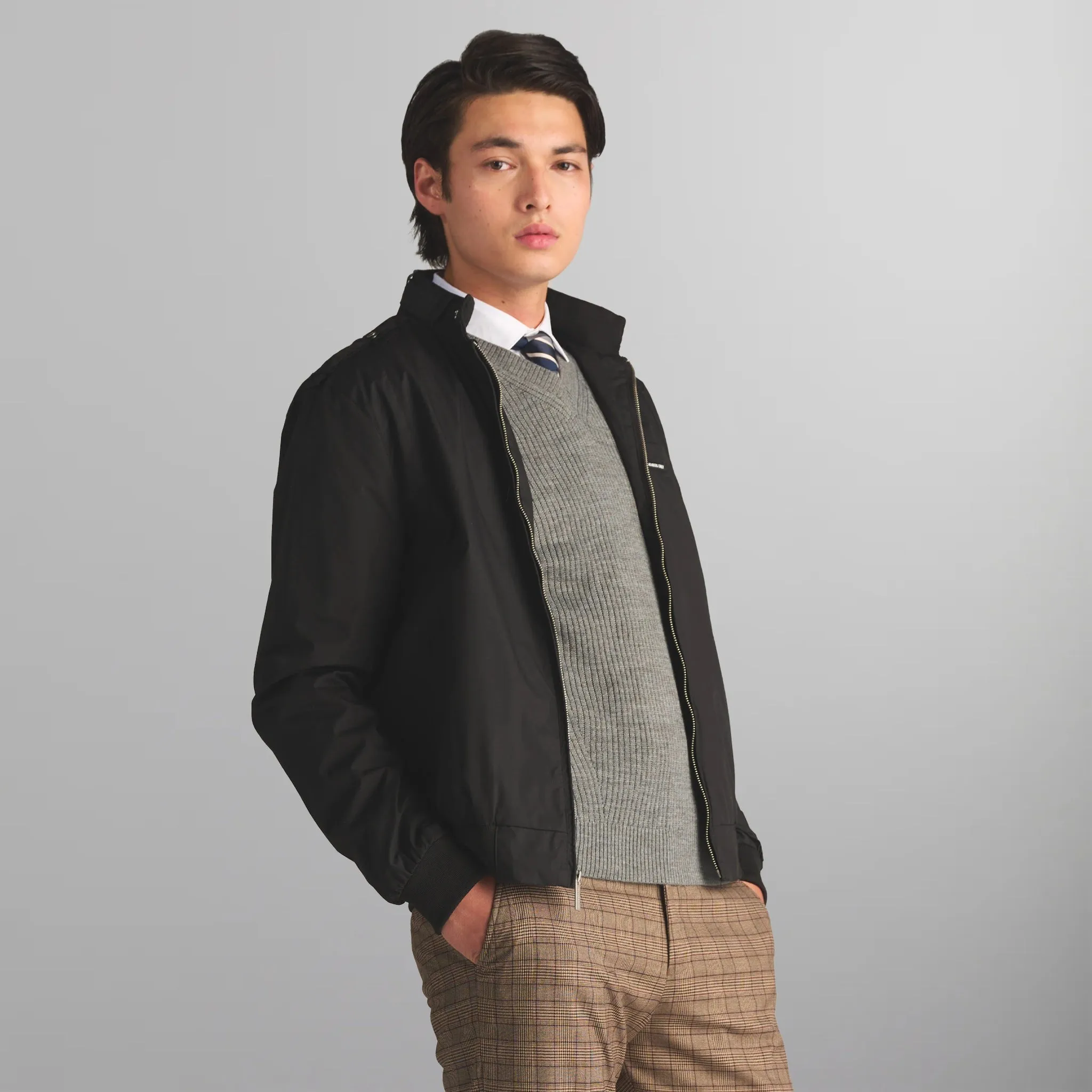 Men's Big & Tall Classic Iconic Racer Jacket
