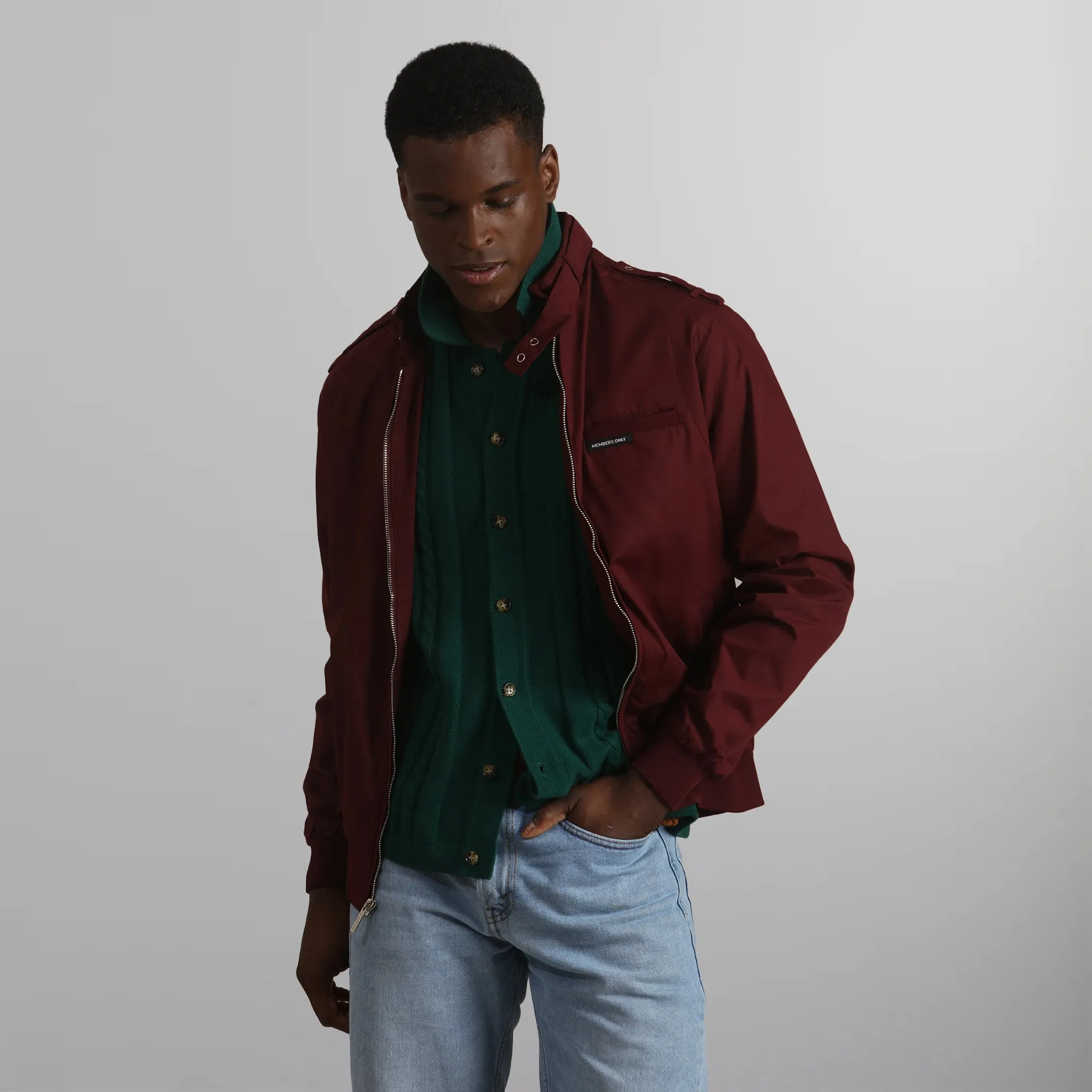 Men's Big & Tall Classic Iconic Racer Jacket