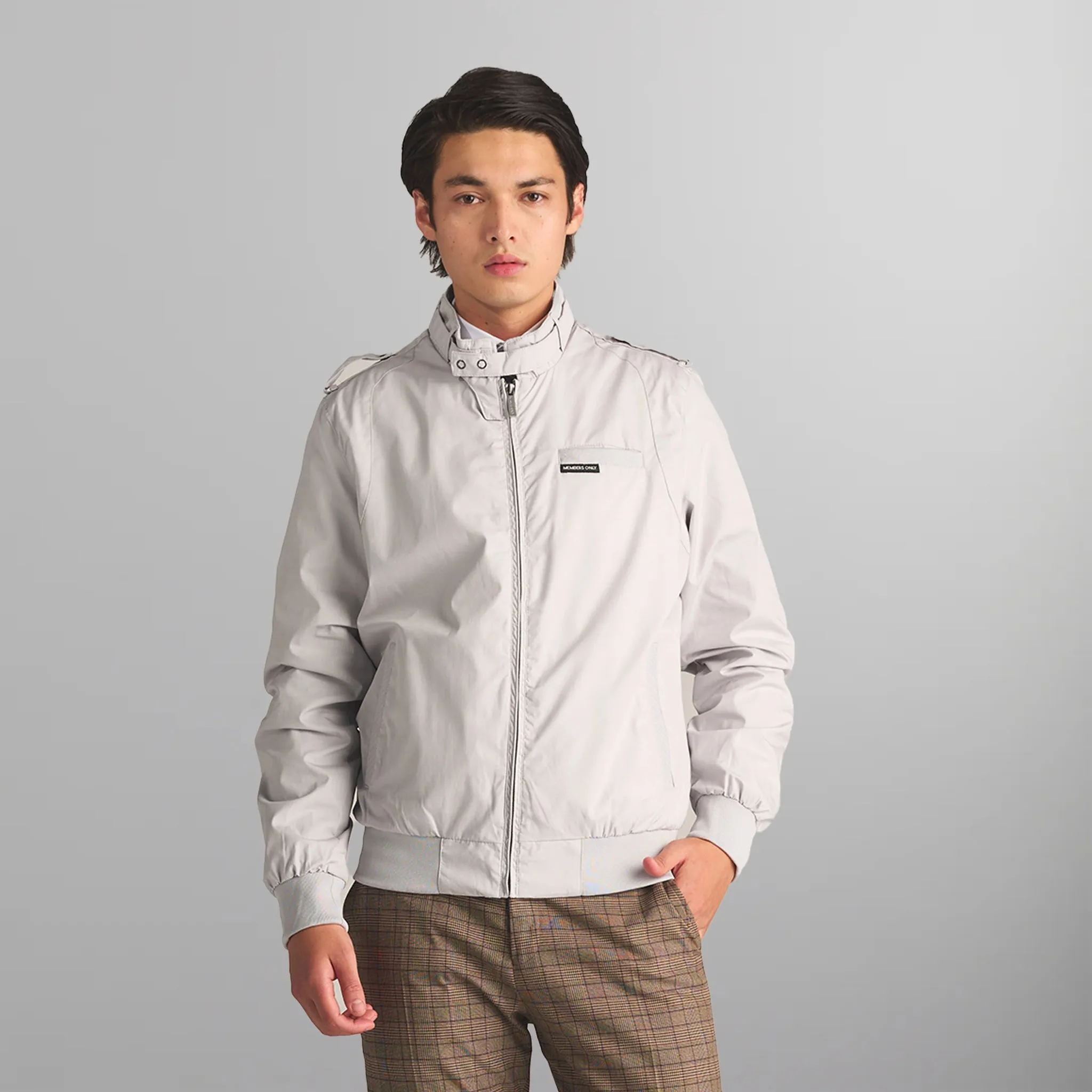 Men's Big & Tall Classic Iconic Racer Jacket