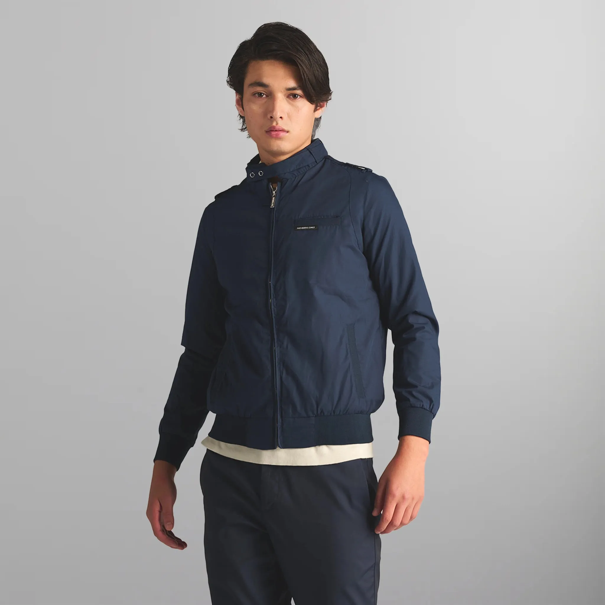 Men's Big & Tall Classic Iconic Racer Jacket