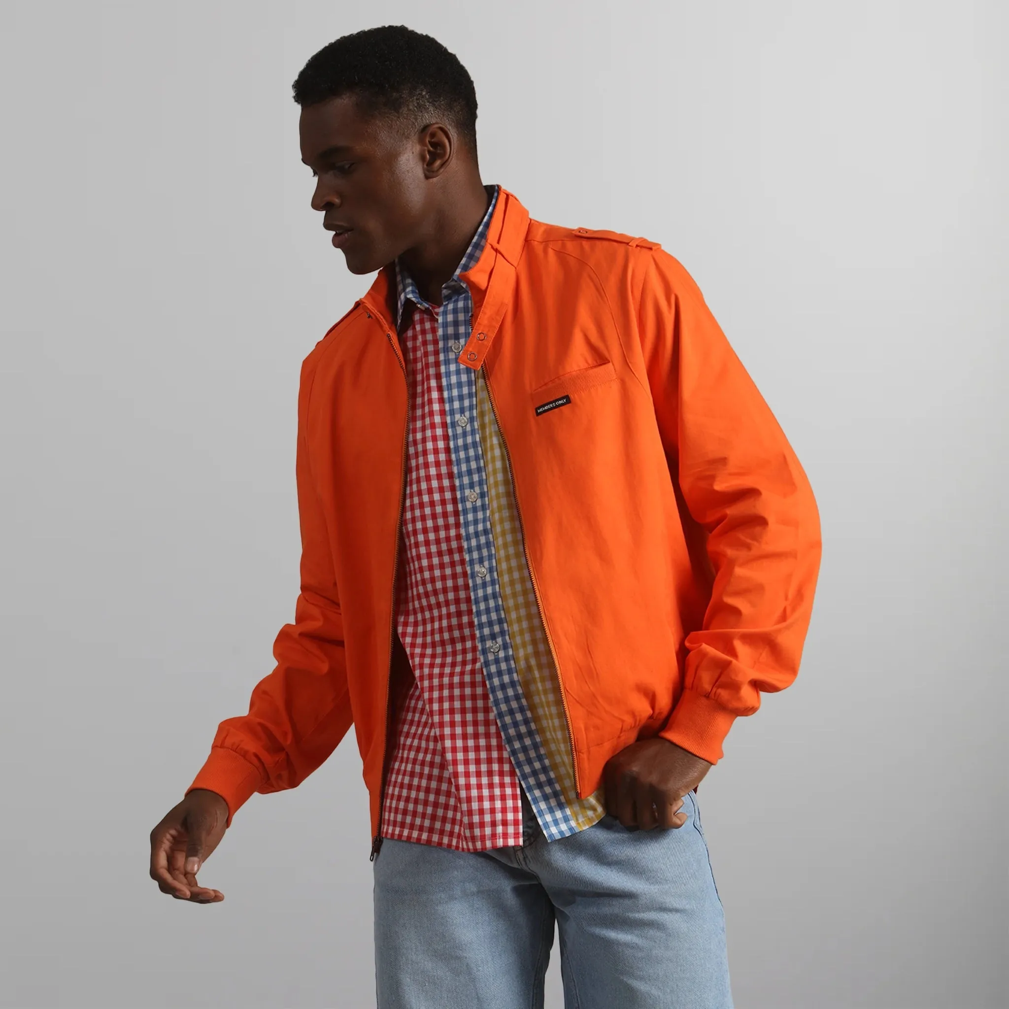 Men's Big & Tall Classic Iconic Racer Jacket