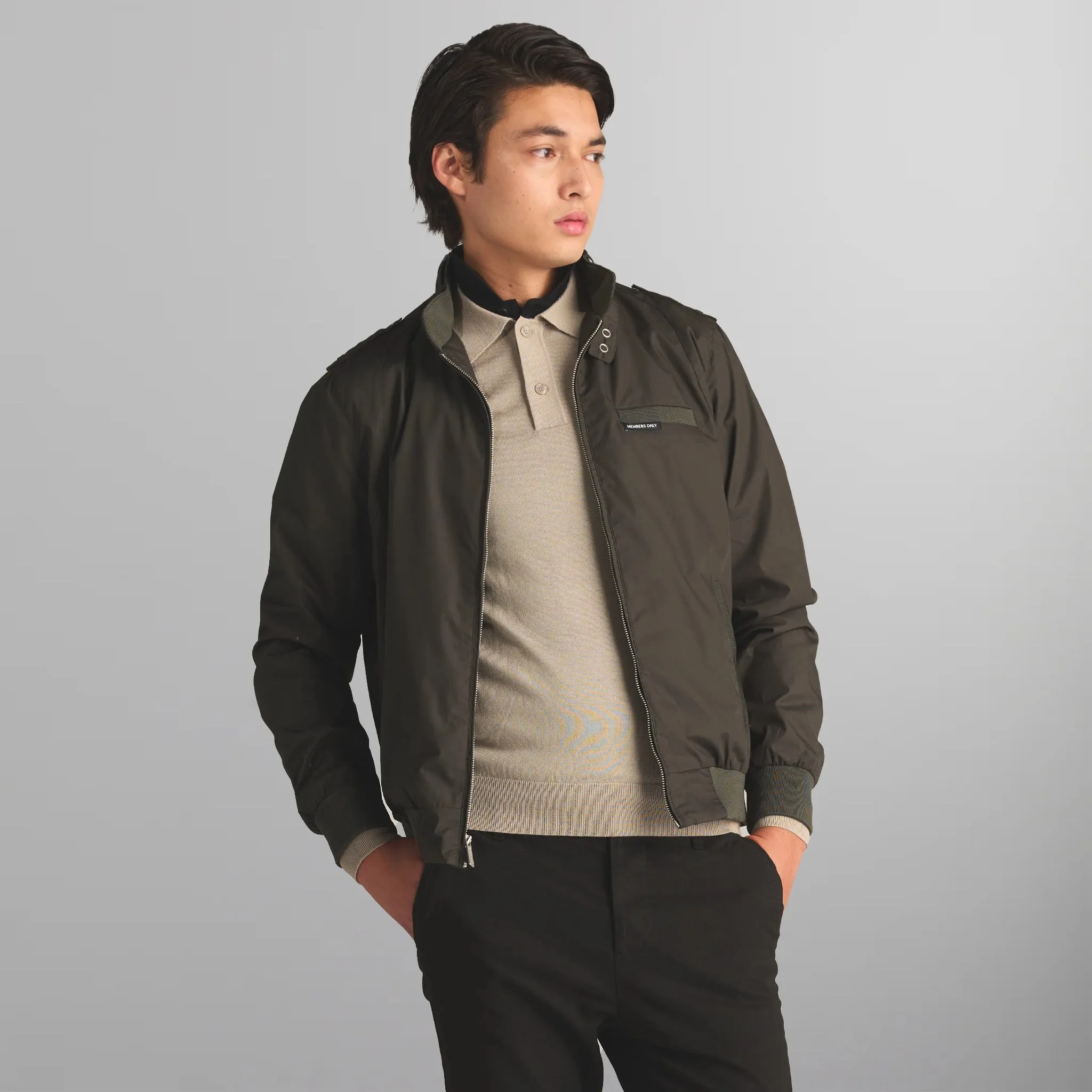 Men's Big & Tall Classic Iconic Racer Jacket
