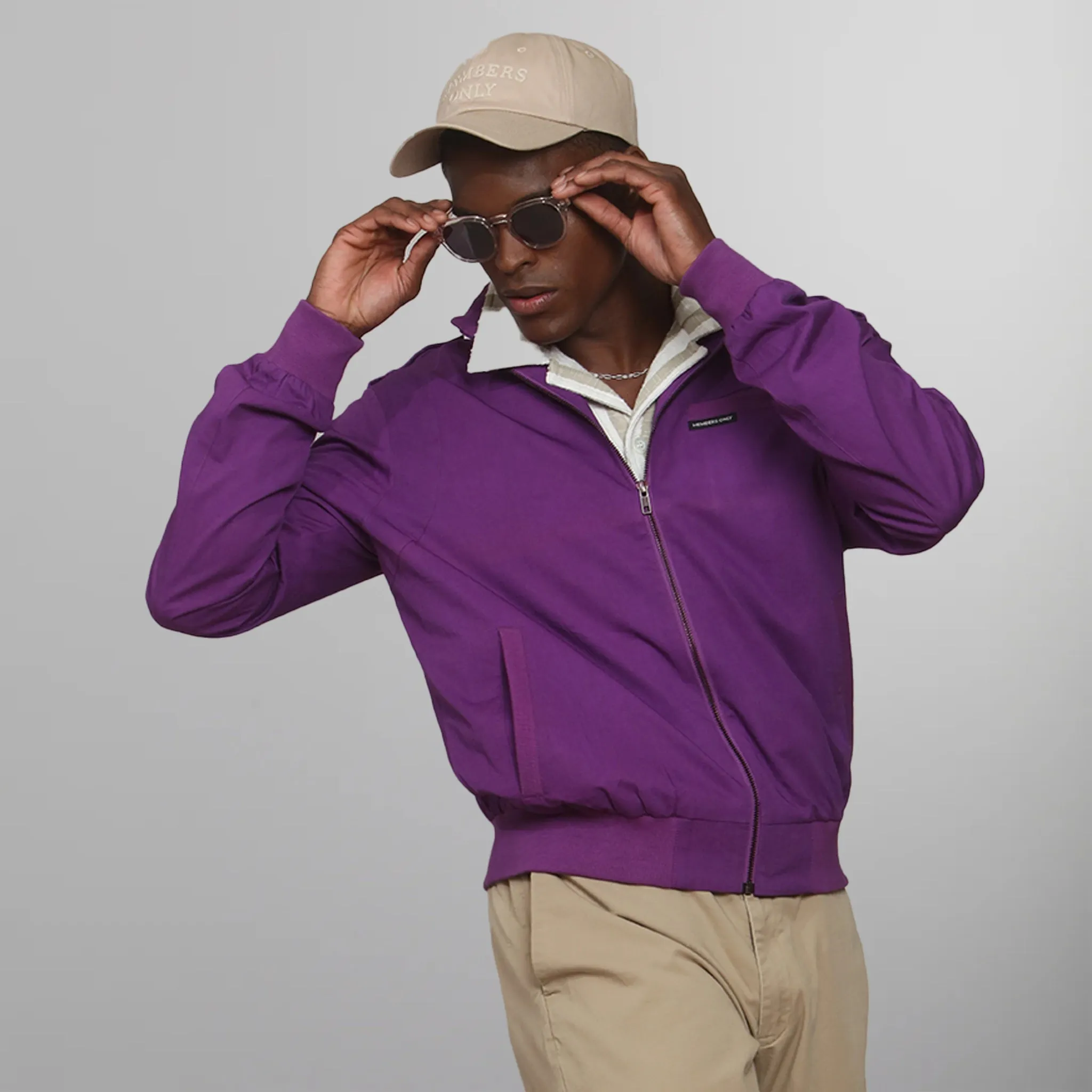 Men's Big & Tall Classic Iconic Racer Jacket