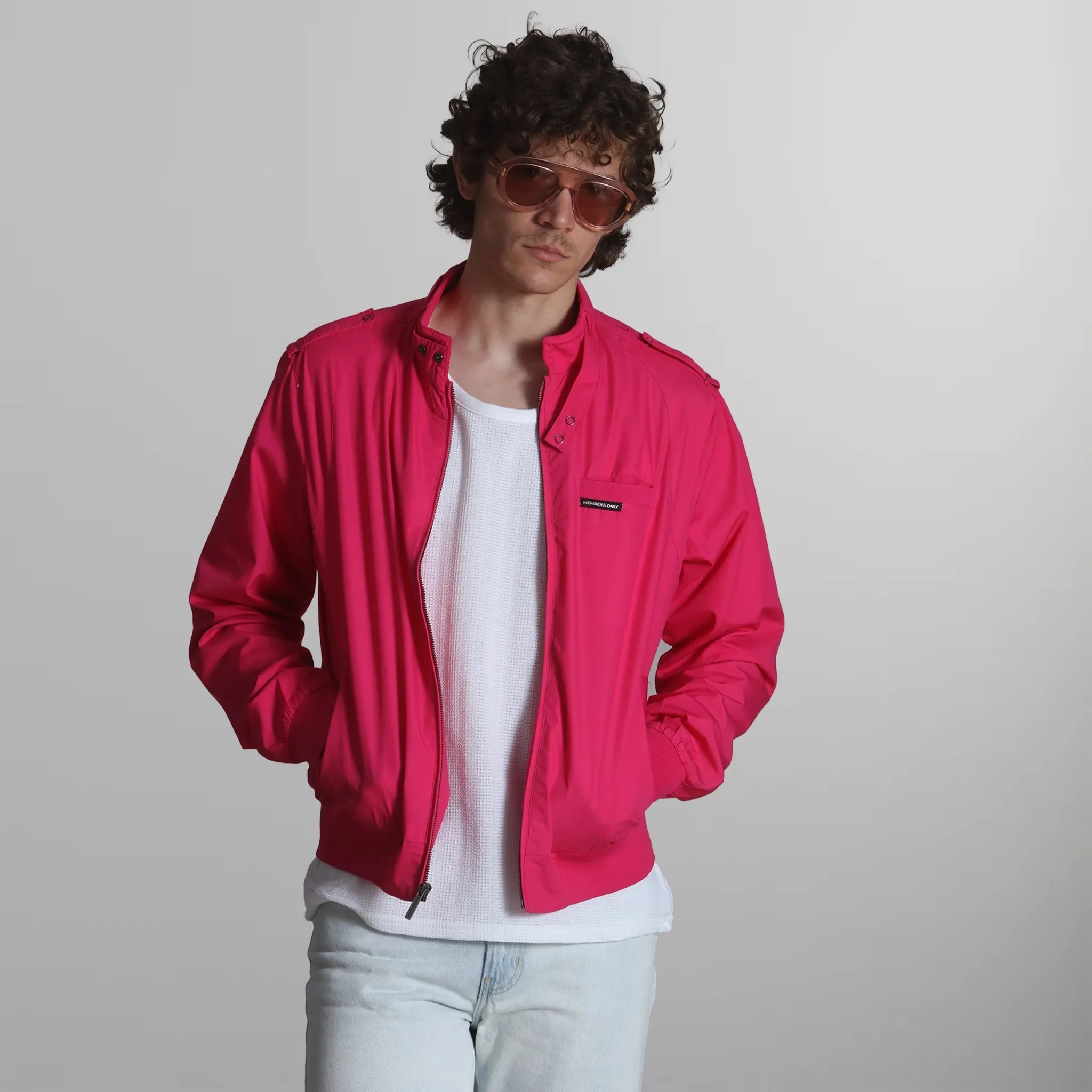 Men's Big & Tall Classic Iconic Racer Jacket