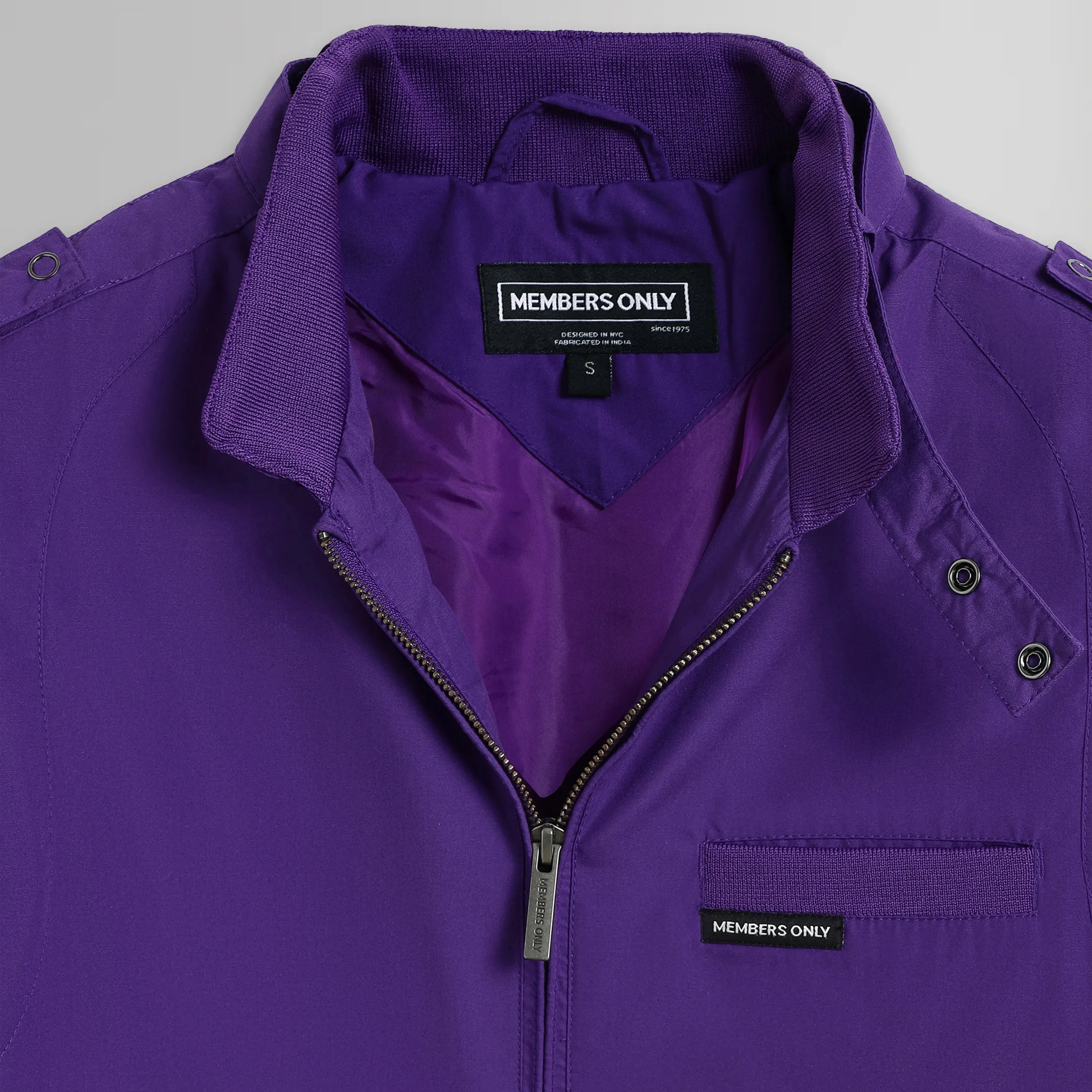 Men's Big & Tall Classic Iconic Racer Jacket