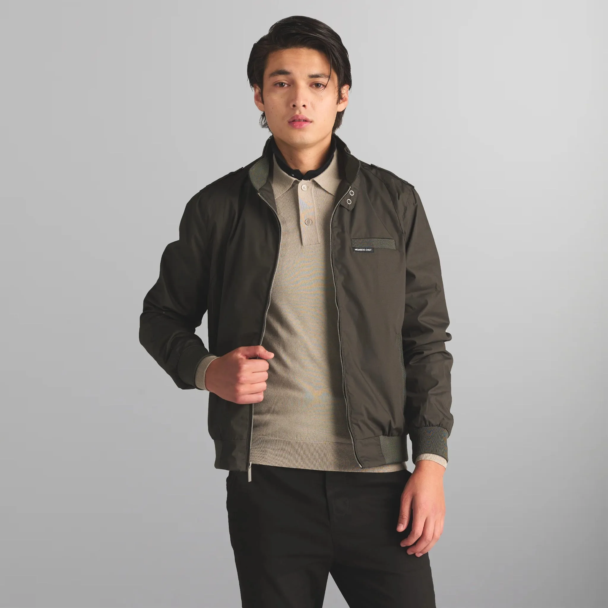 Men's Big & Tall Classic Iconic Racer Jacket