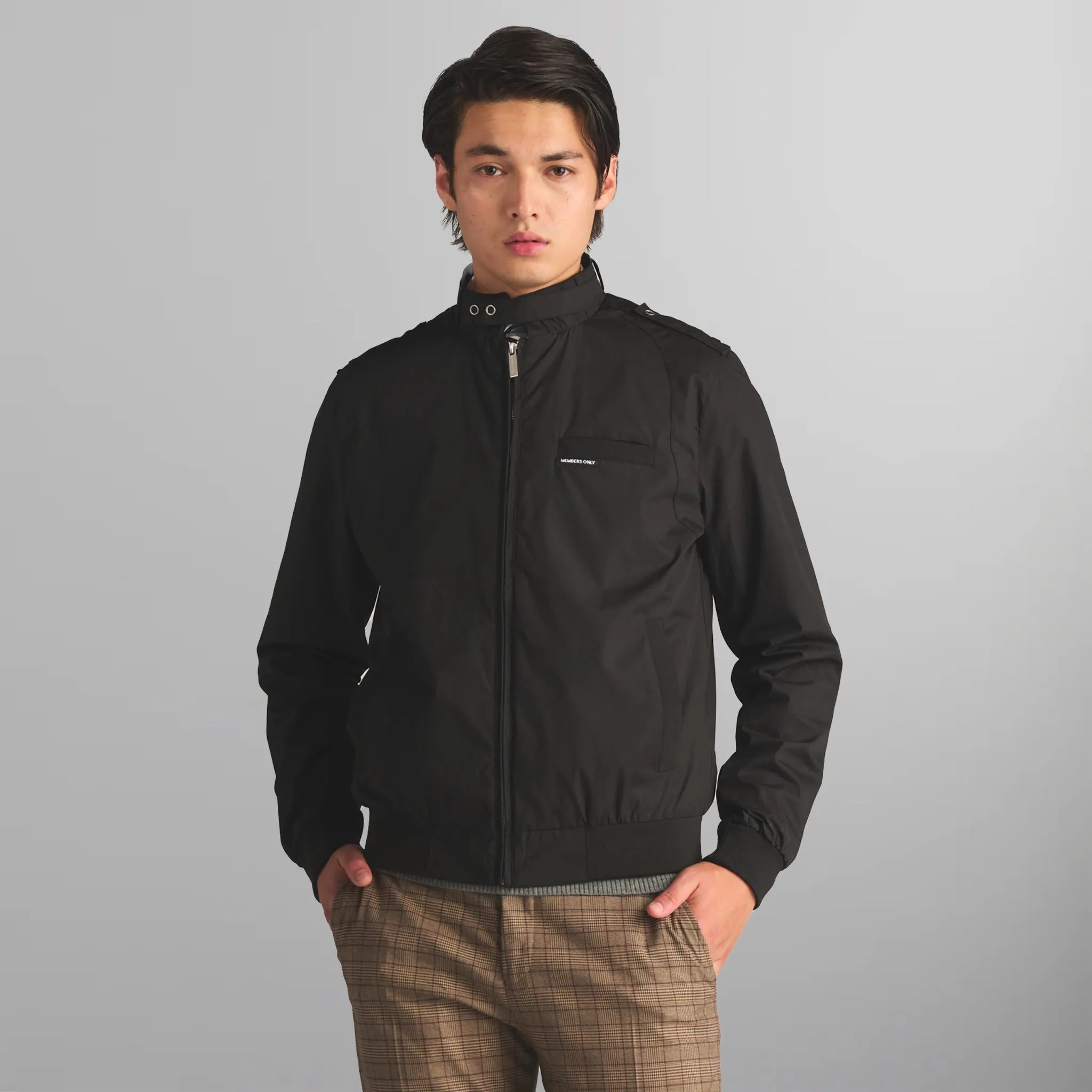 Men's Big & Tall Classic Iconic Racer Jacket