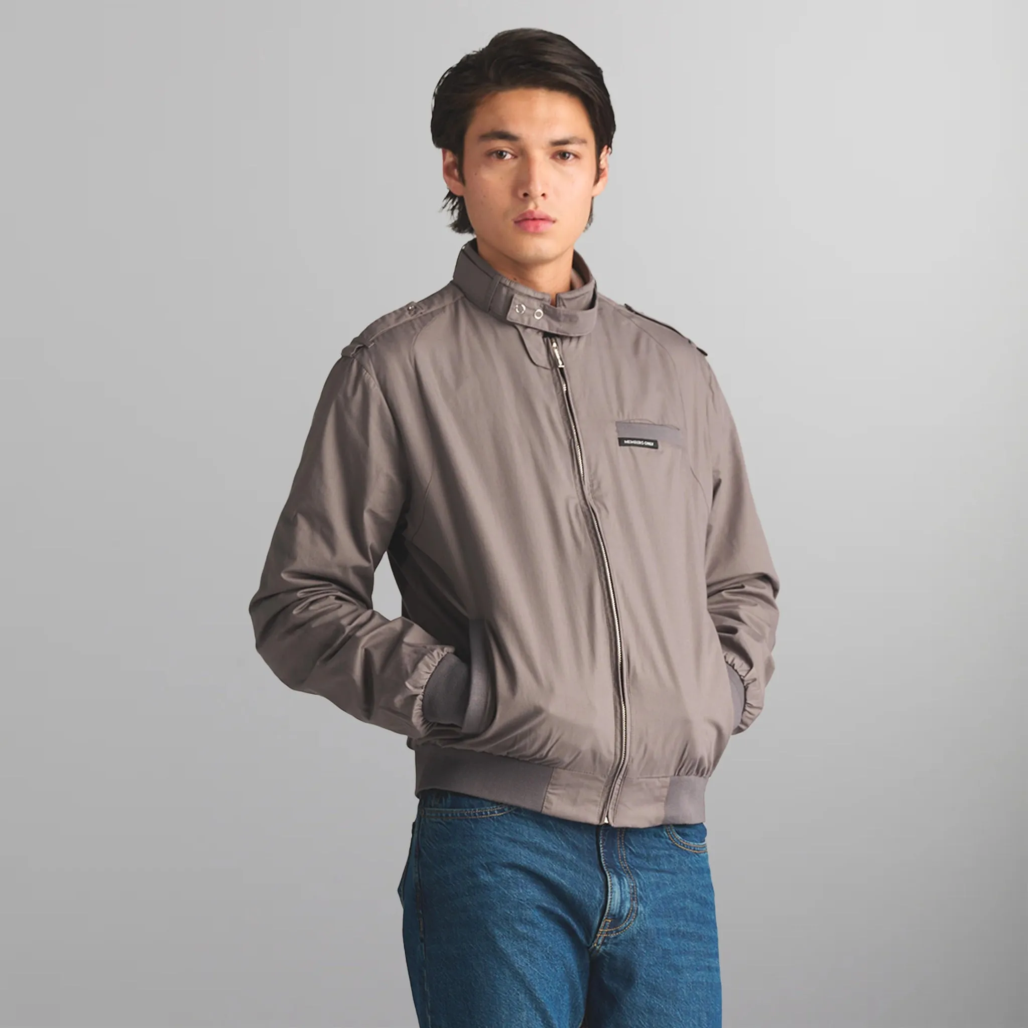 Men's Big & Tall Classic Iconic Racer Jacket