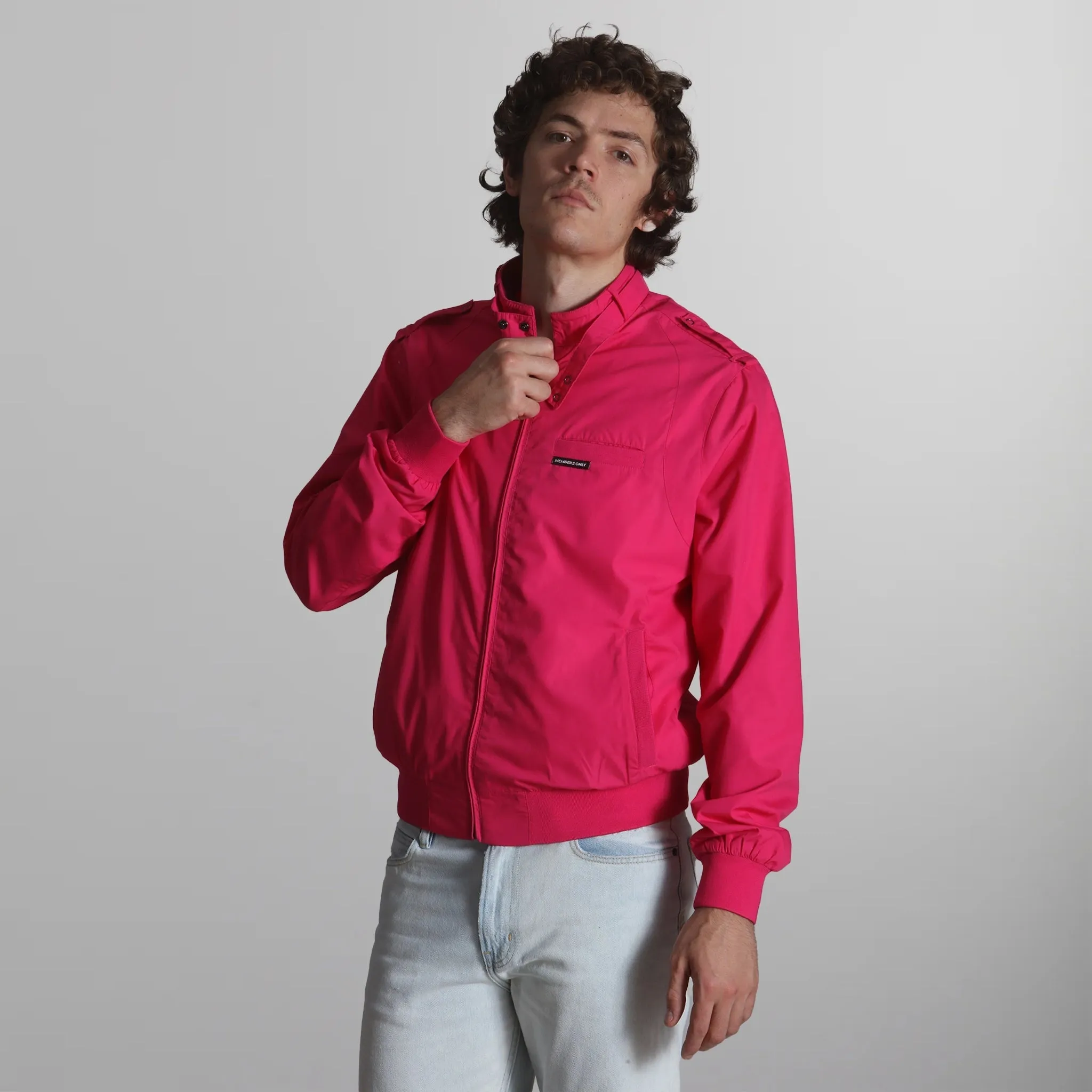 Men's Big & Tall Classic Iconic Racer Jacket