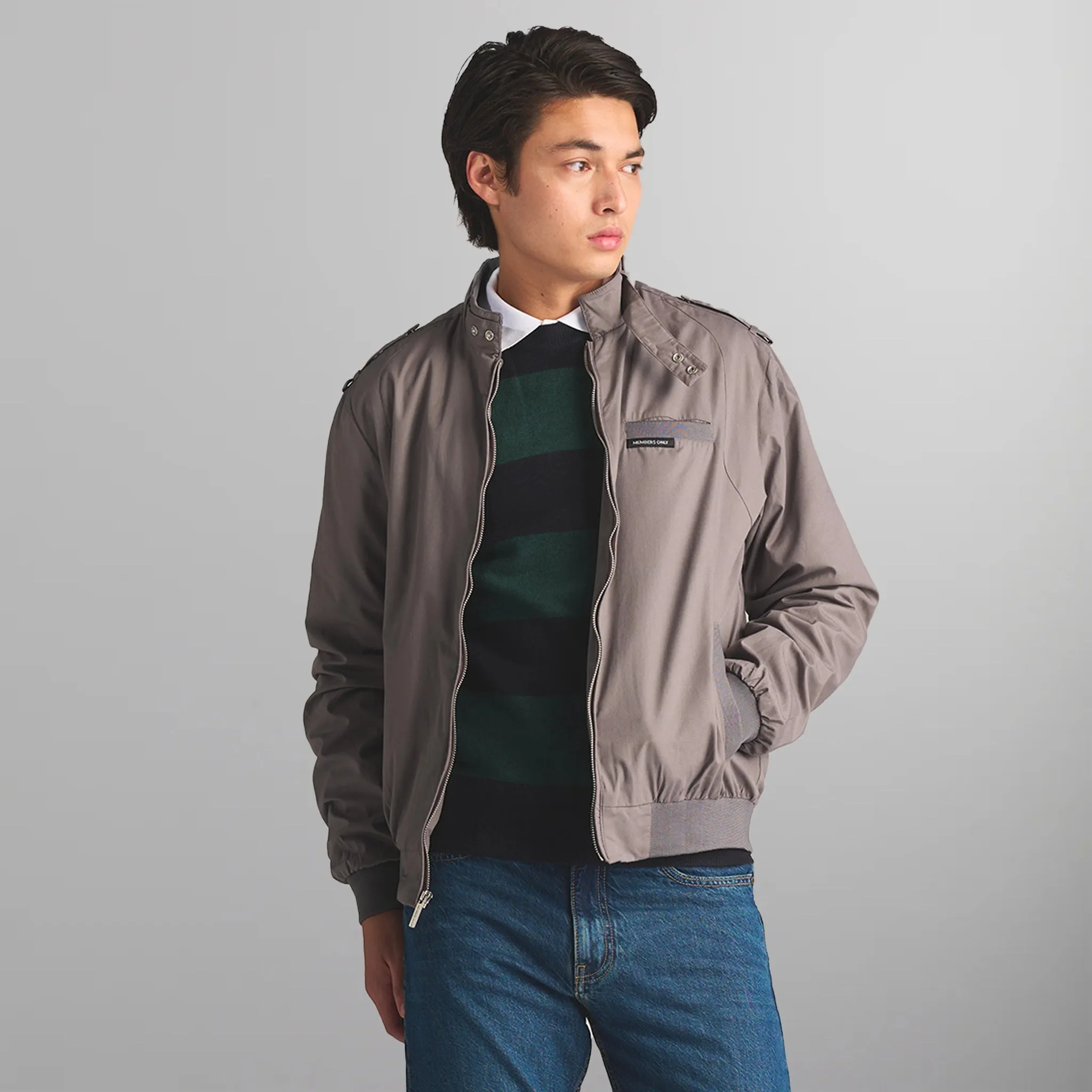 Men's Big & Tall Classic Iconic Racer Jacket