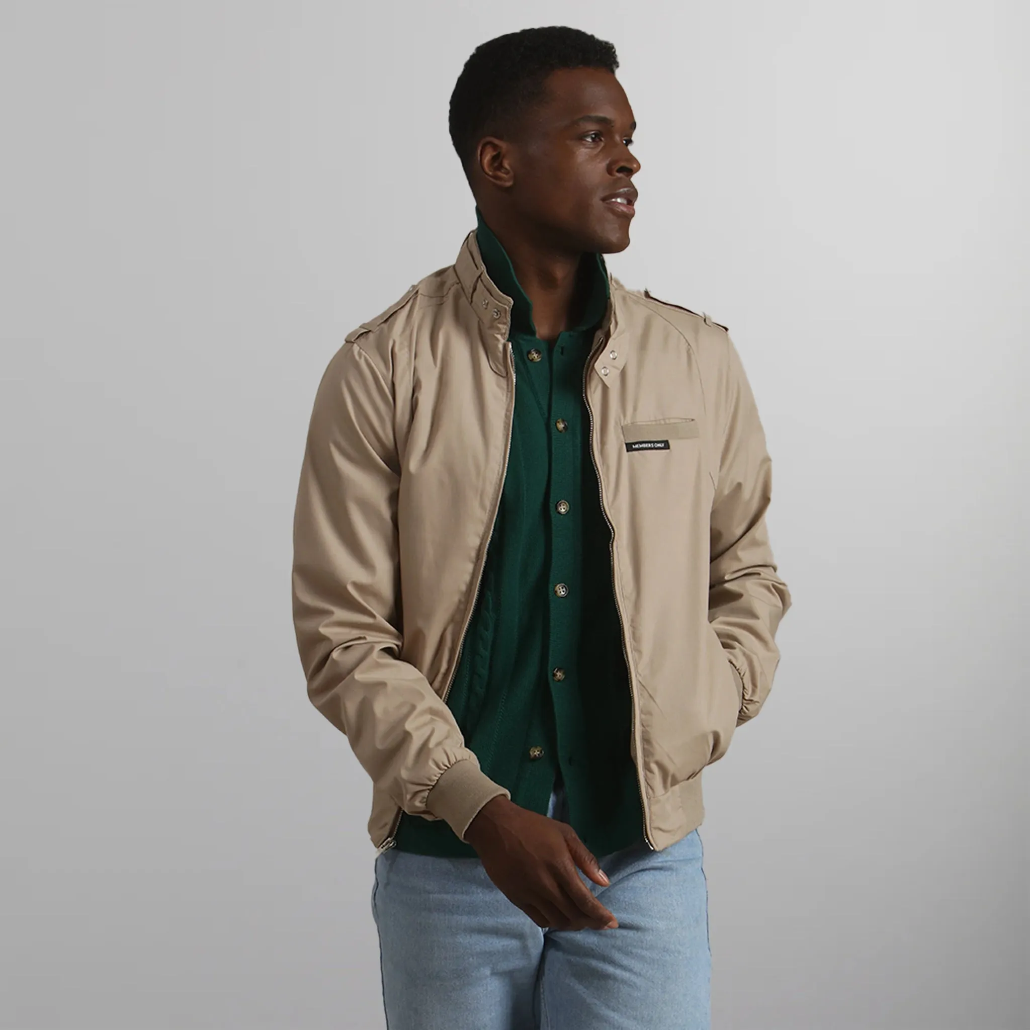Men's Big & Tall Classic Iconic Racer Jacket