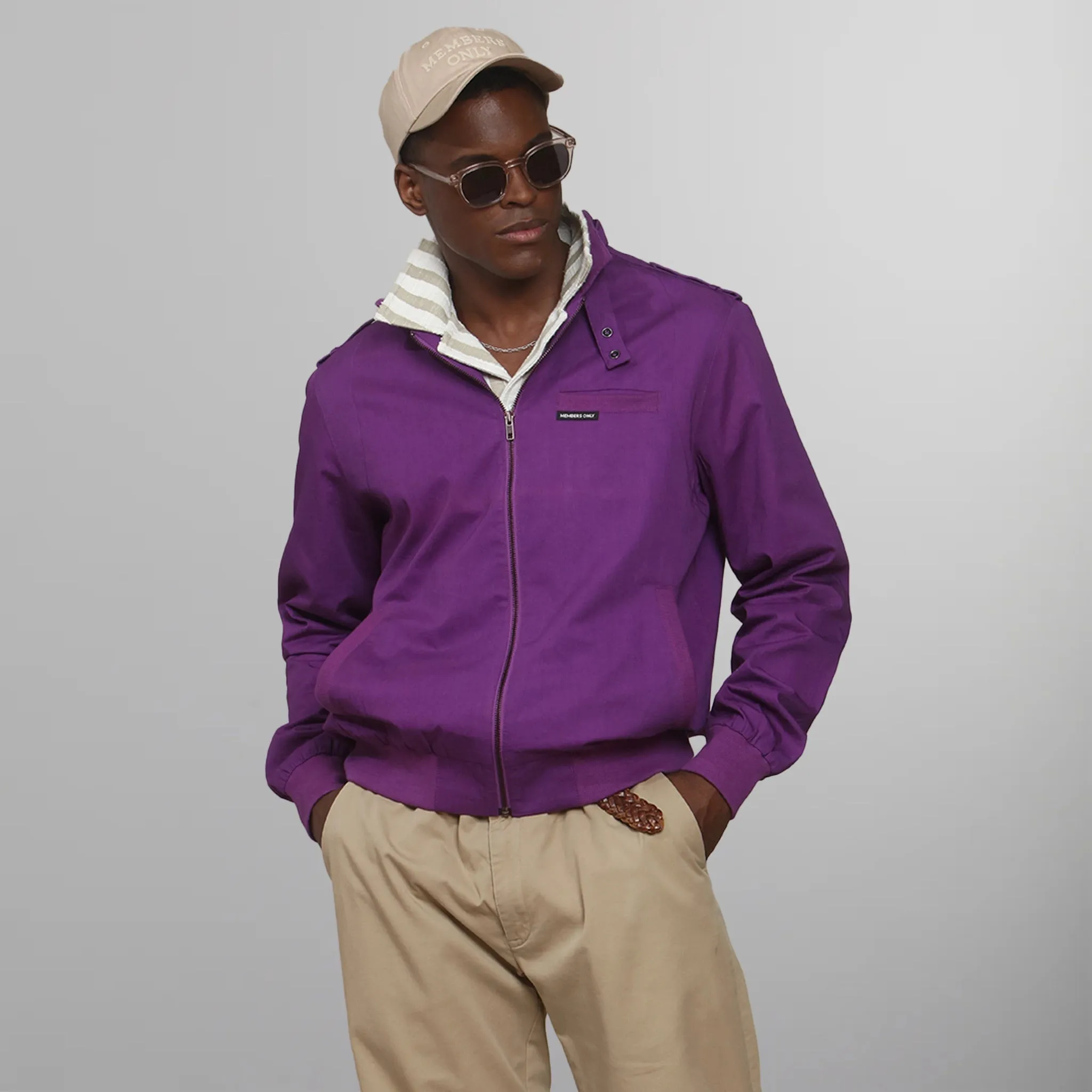 Men's Big & Tall Classic Iconic Racer Jacket
