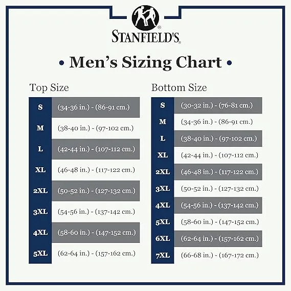 Men's Two-Layer Wool Blend Long Underwear by Stanfield's