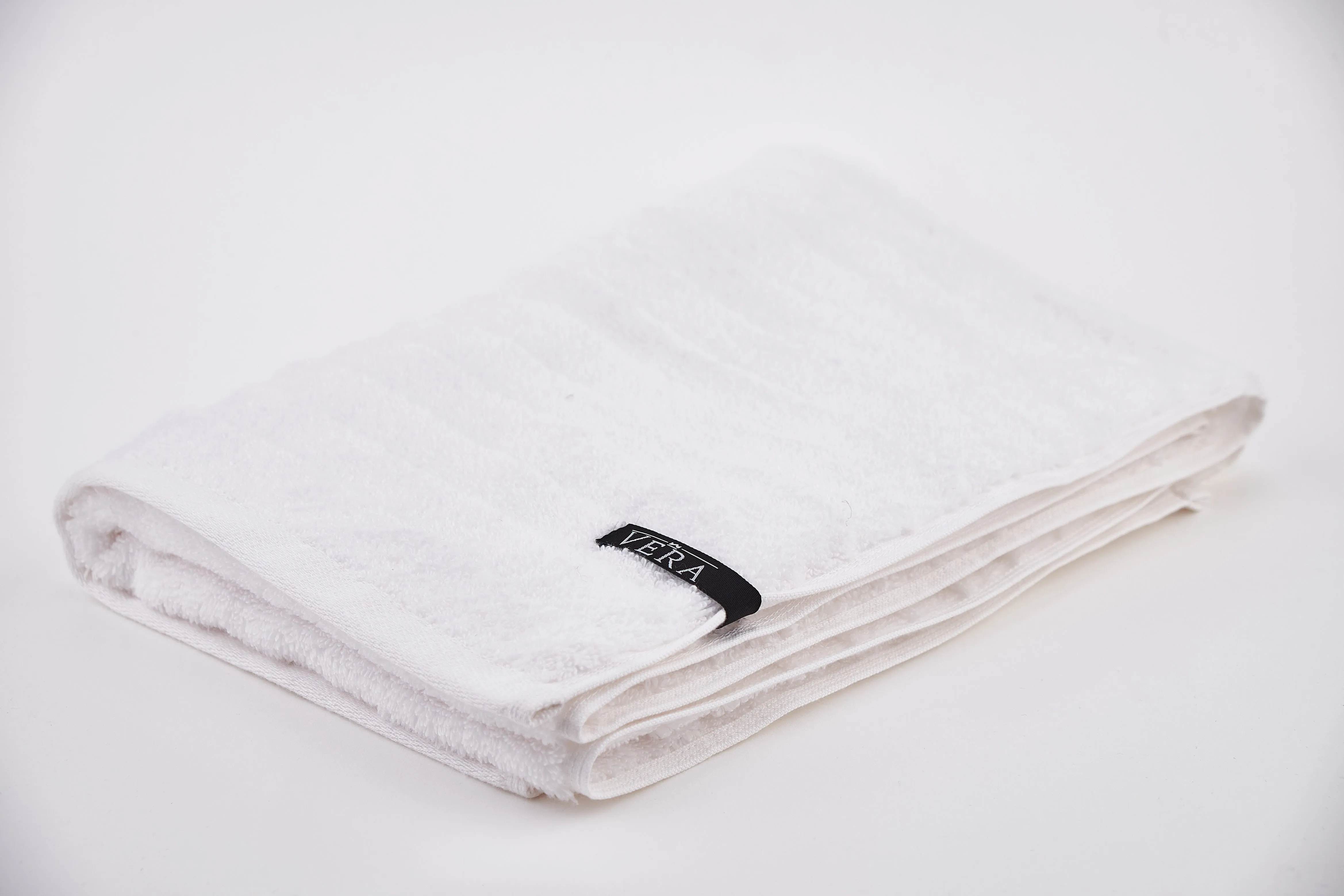 Micro Cotton Set of 2 Waterfall Design White