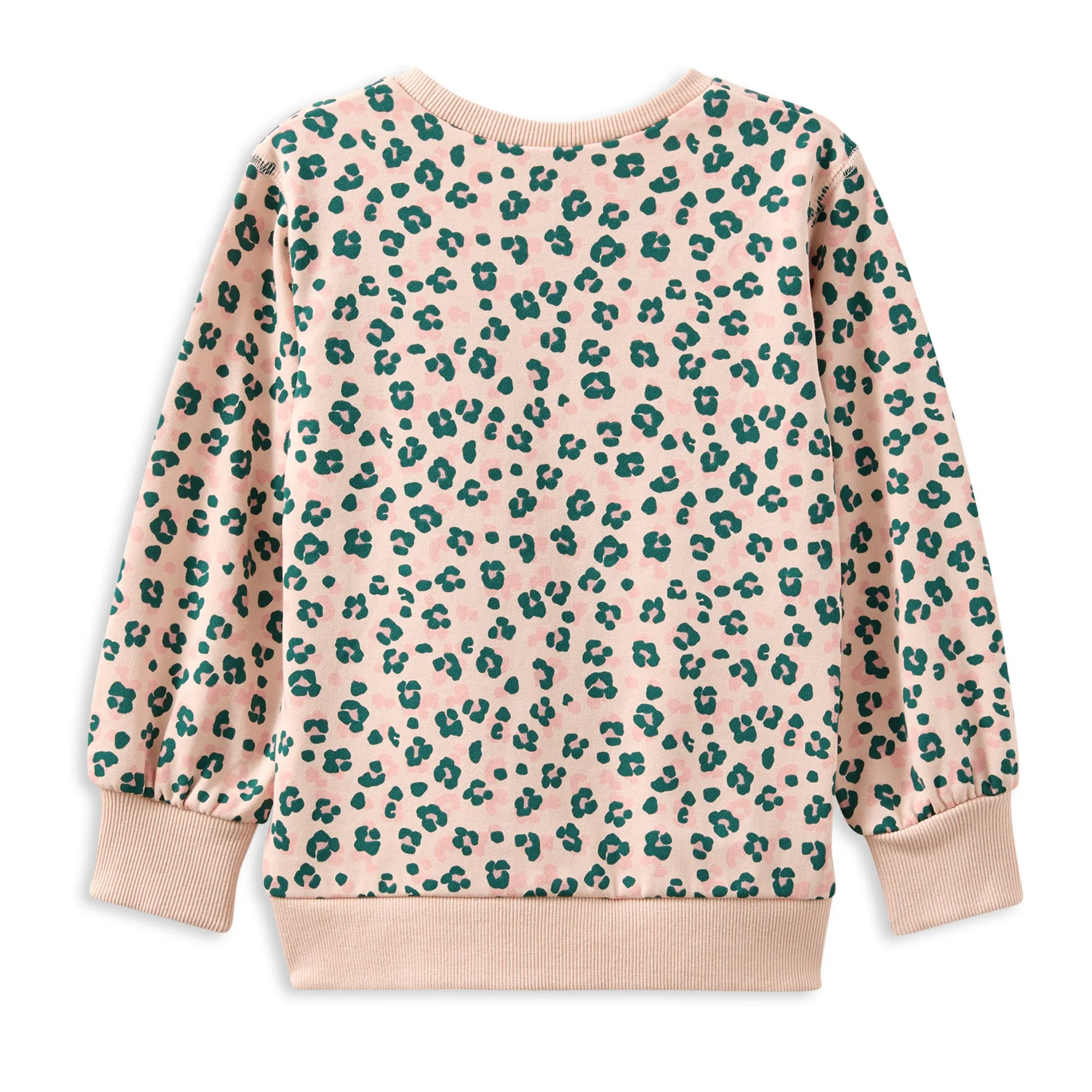 Milky Leopard Fleece Sweat