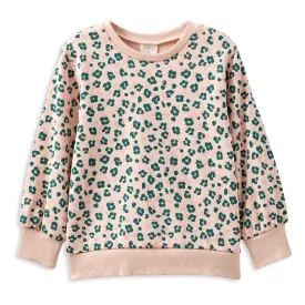 Milky Leopard Fleece Sweat