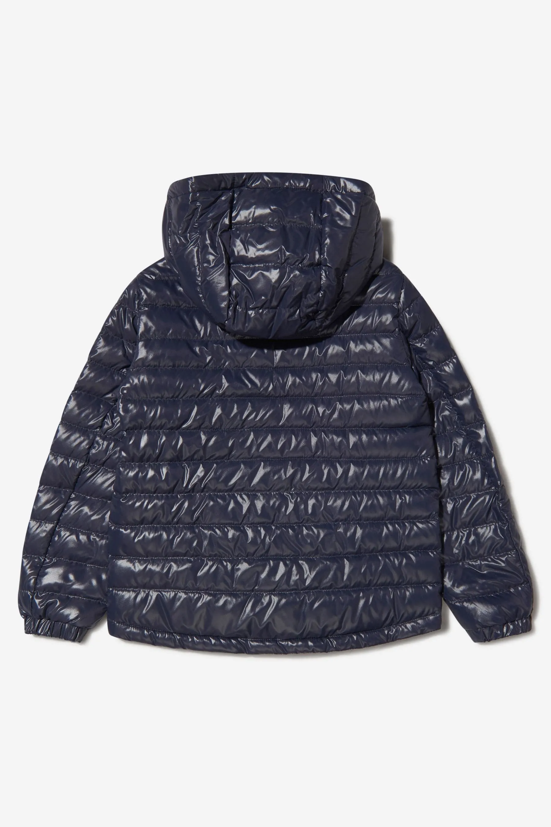 Moncler Enfant Boys Down Padded Logo Pocket Parvon Jacket