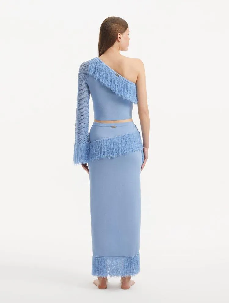 Monroe Baby Blue Top and Alani Skirt