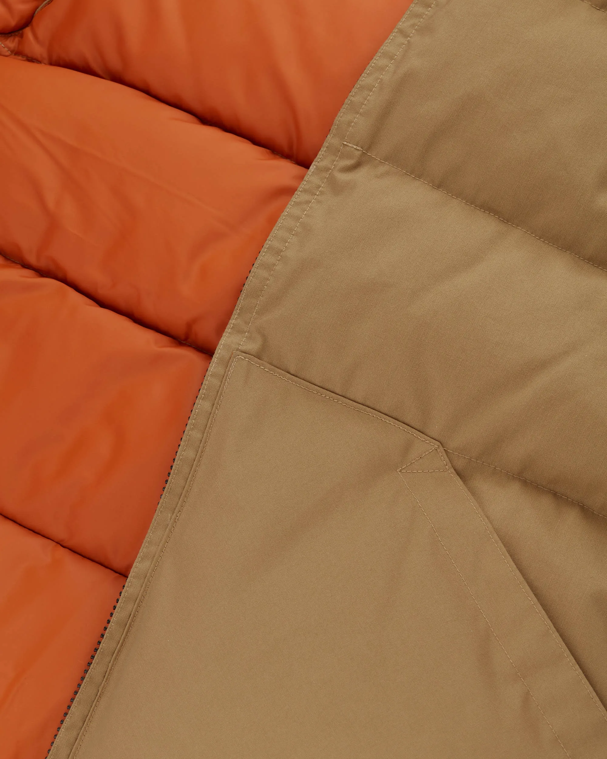 North by Northwest Vest - Tan & Rust