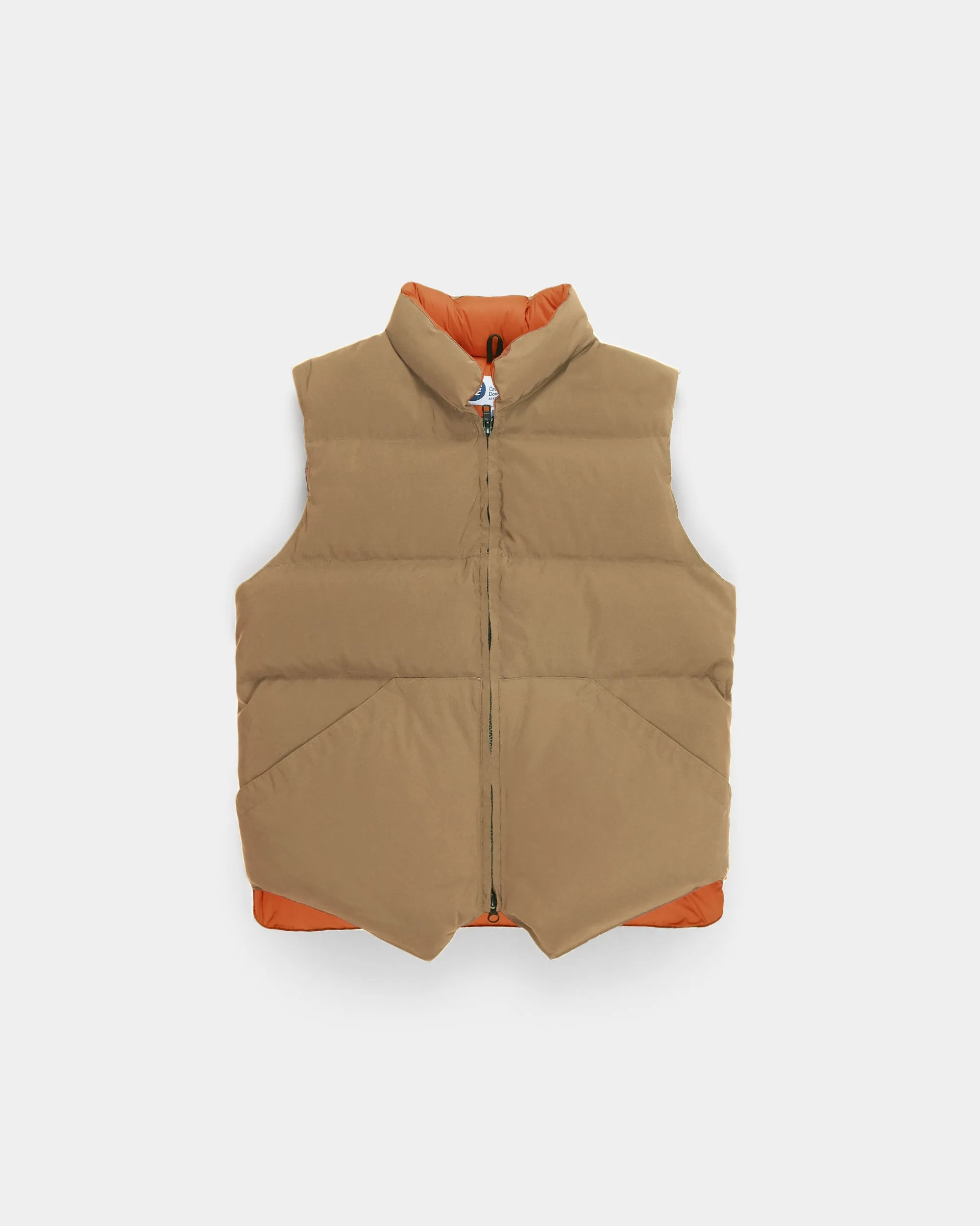 North by Northwest Vest - Tan & Rust