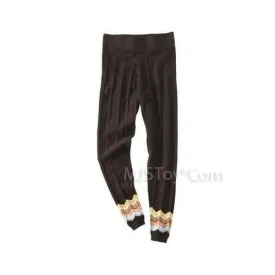 NWT Missoni for Target Brown Zig Zag Sweater Knit Legging for Girl Size L 10/12