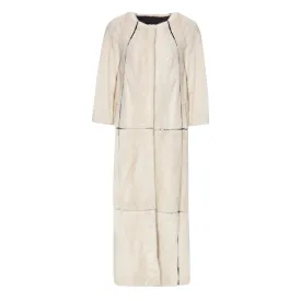 PA5H BEIGE MINK FUR COAT