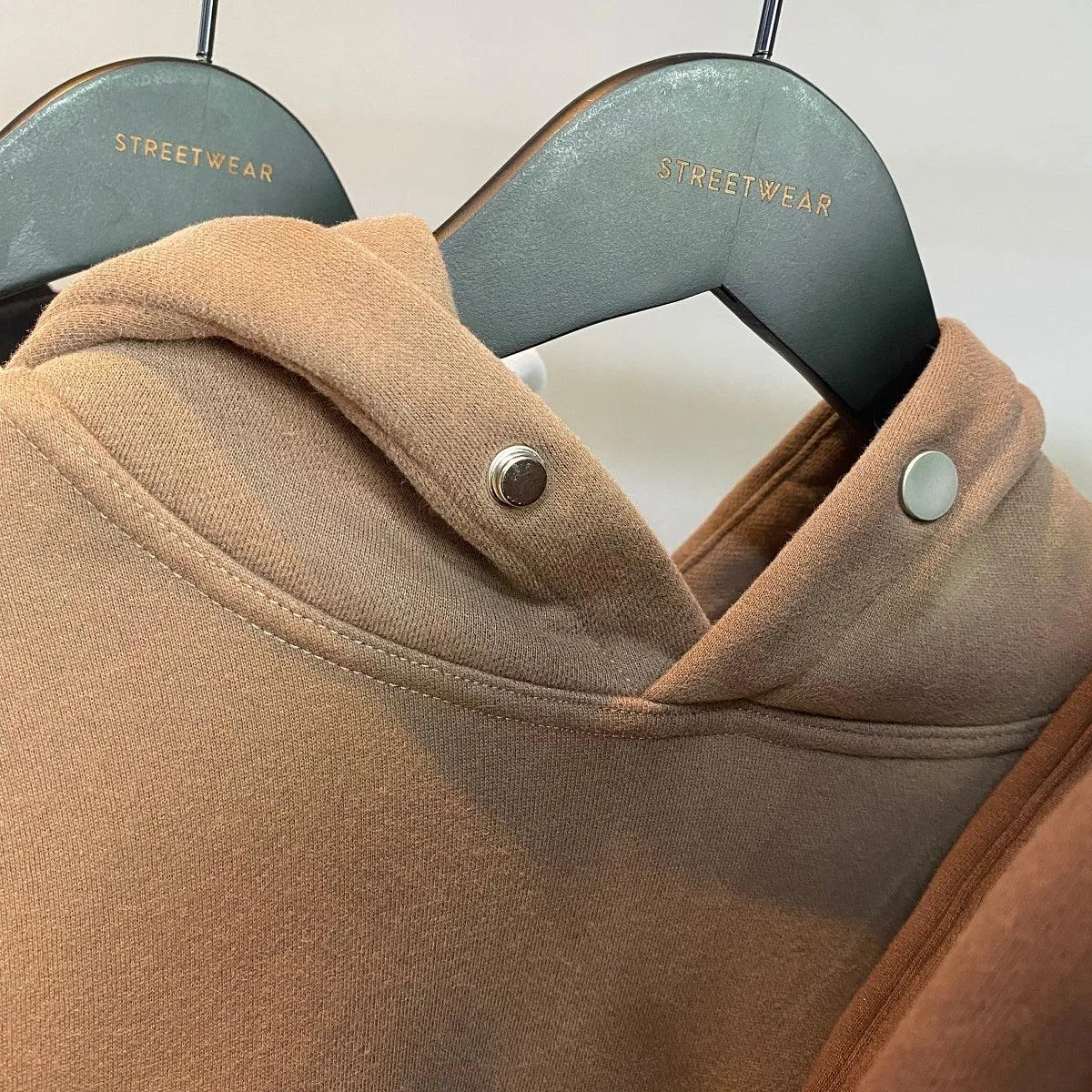 Padded Loose Button Hoodie Couples Jacket Men