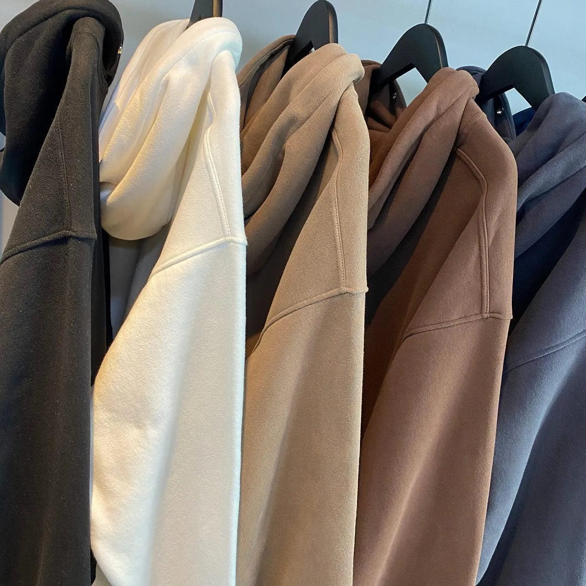 Padded Loose Button Hoodie Couples Jacket Men