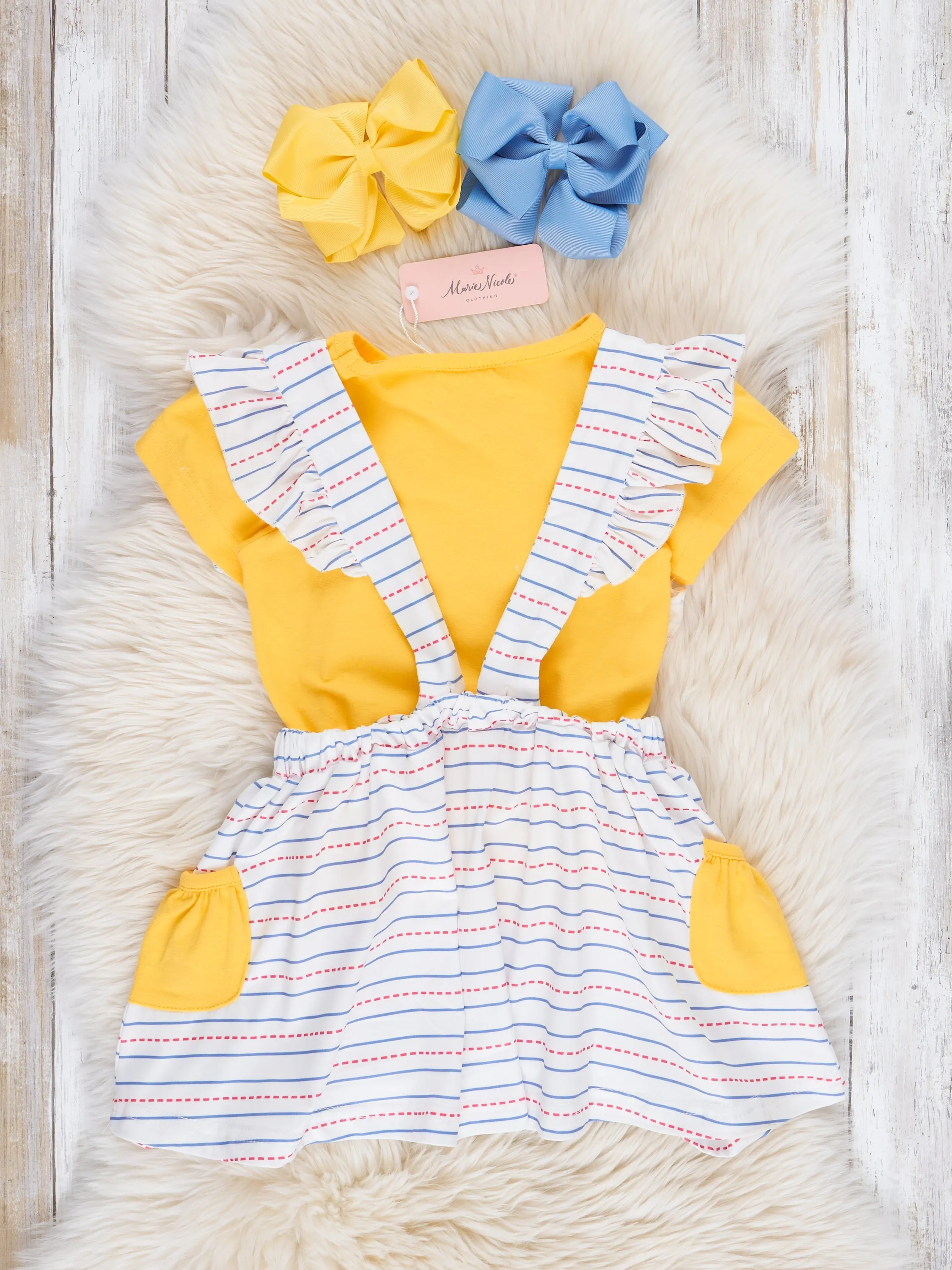 Pencil & Paper Ruffle Skirtall Set