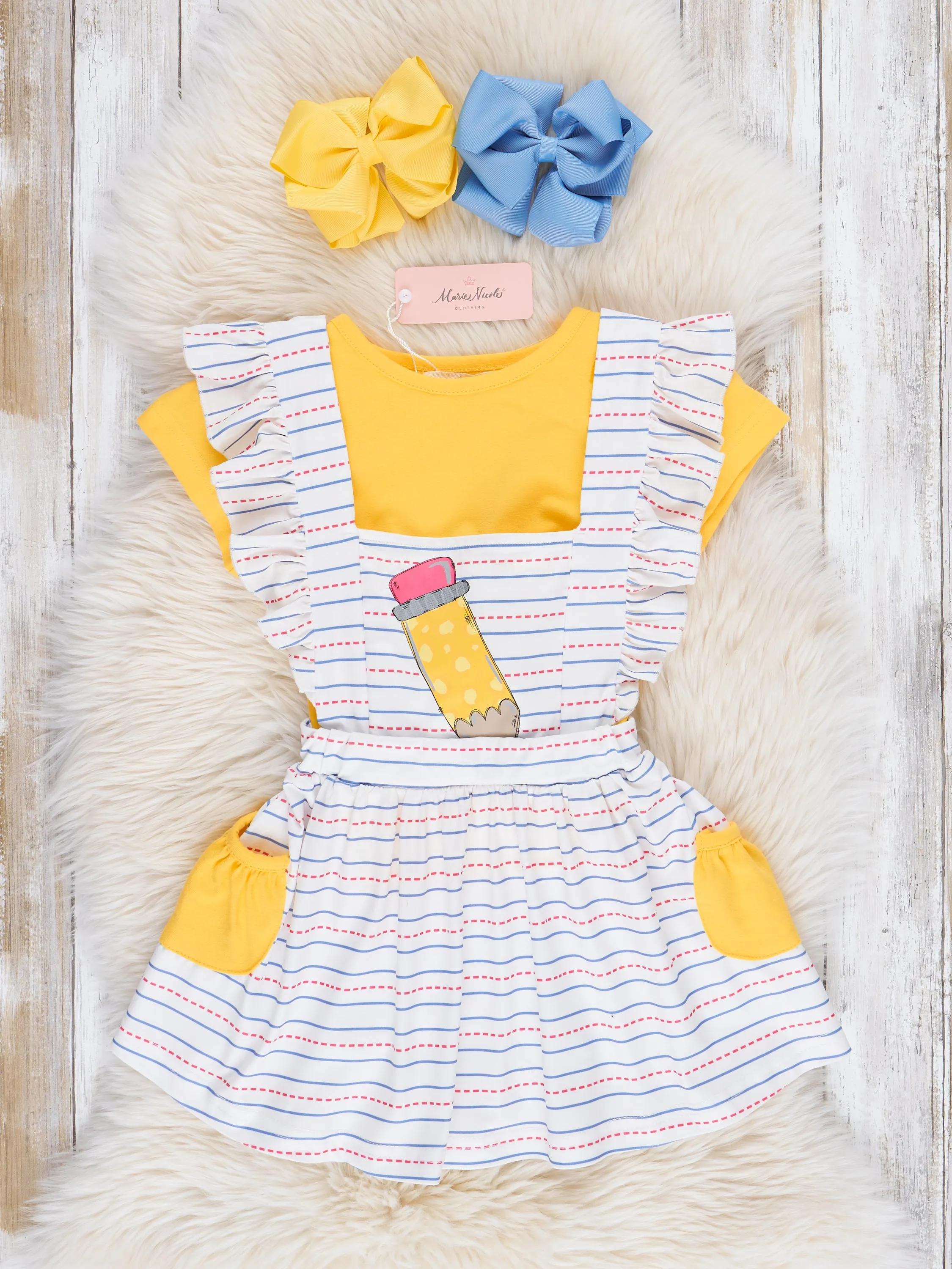 Pencil & Paper Ruffle Skirtall Set
