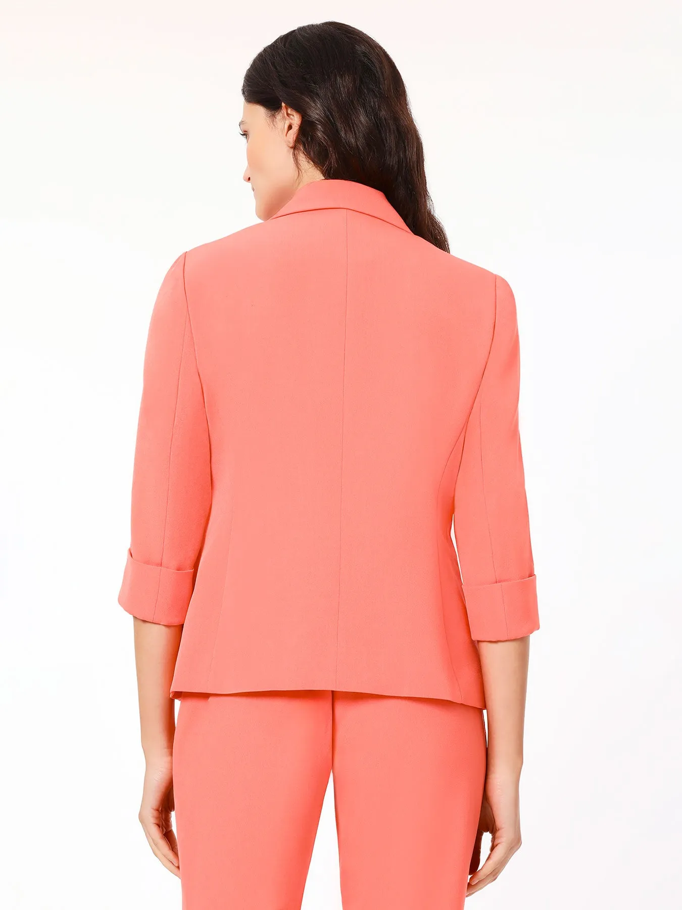 Petite Ava Jacket, Iconic Stretch Crepe