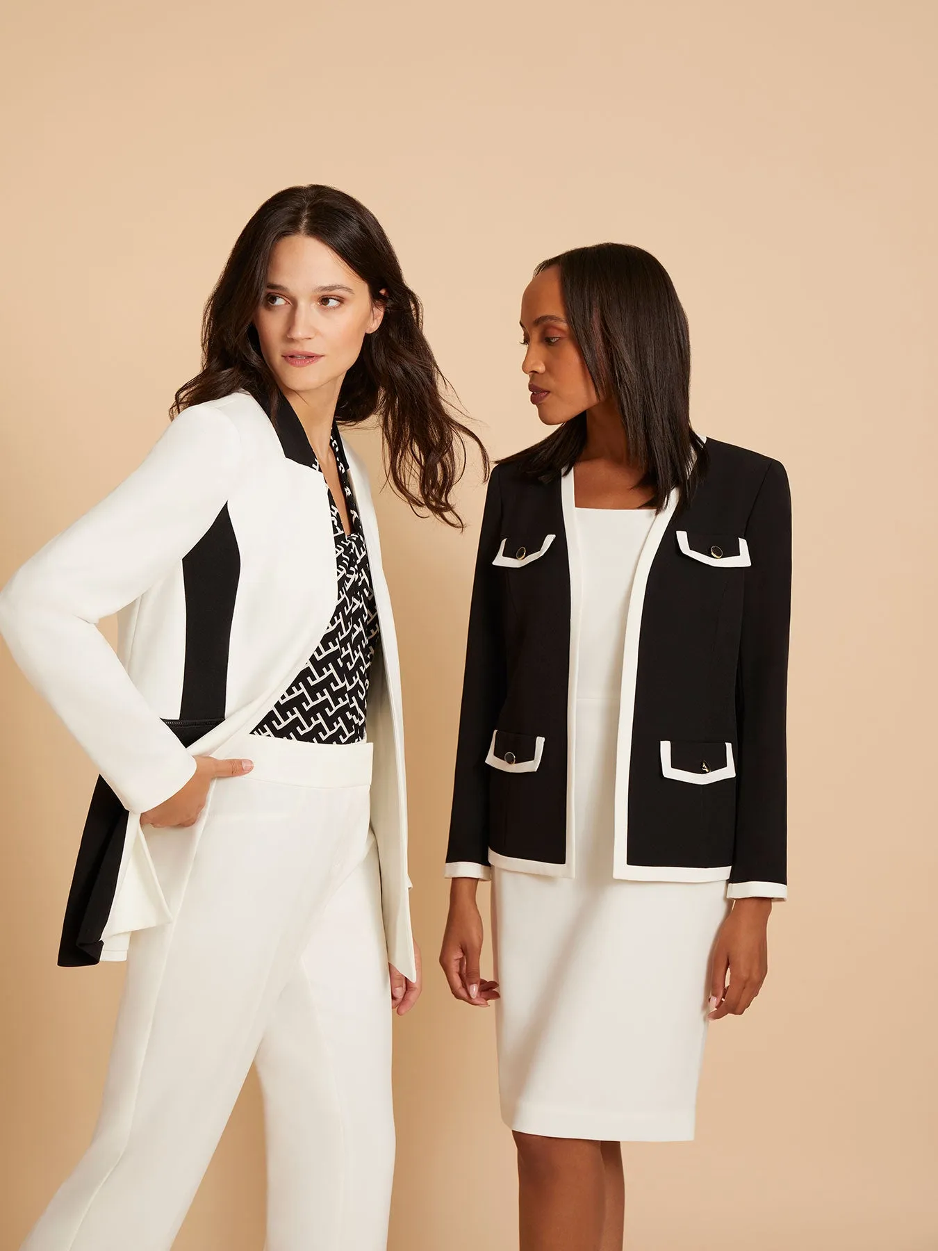 Plus Ivy Jacket, Iconic Stretch Crepe