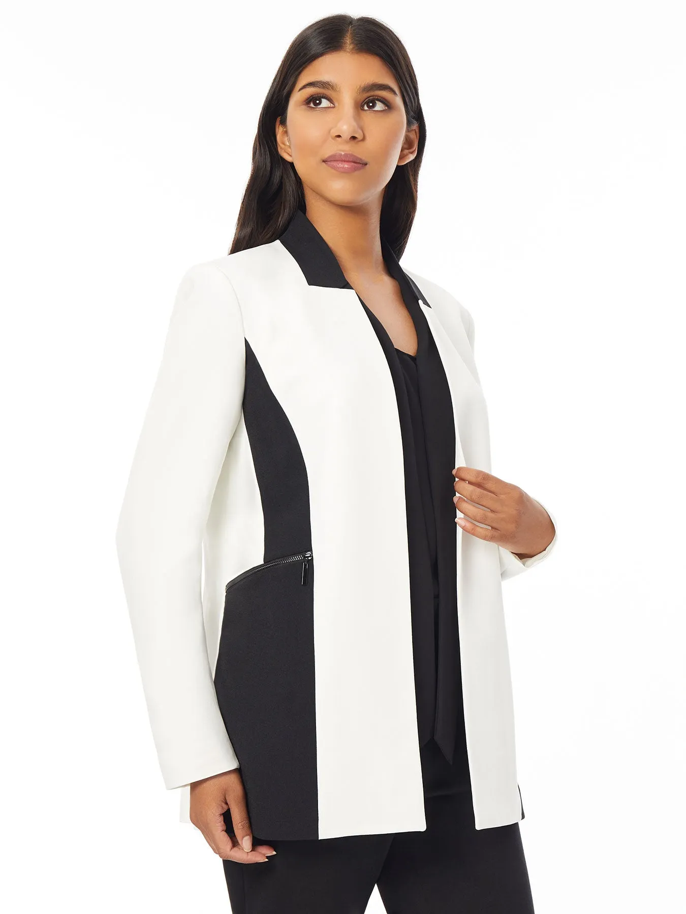 Plus Ivy Jacket, Iconic Stretch Crepe