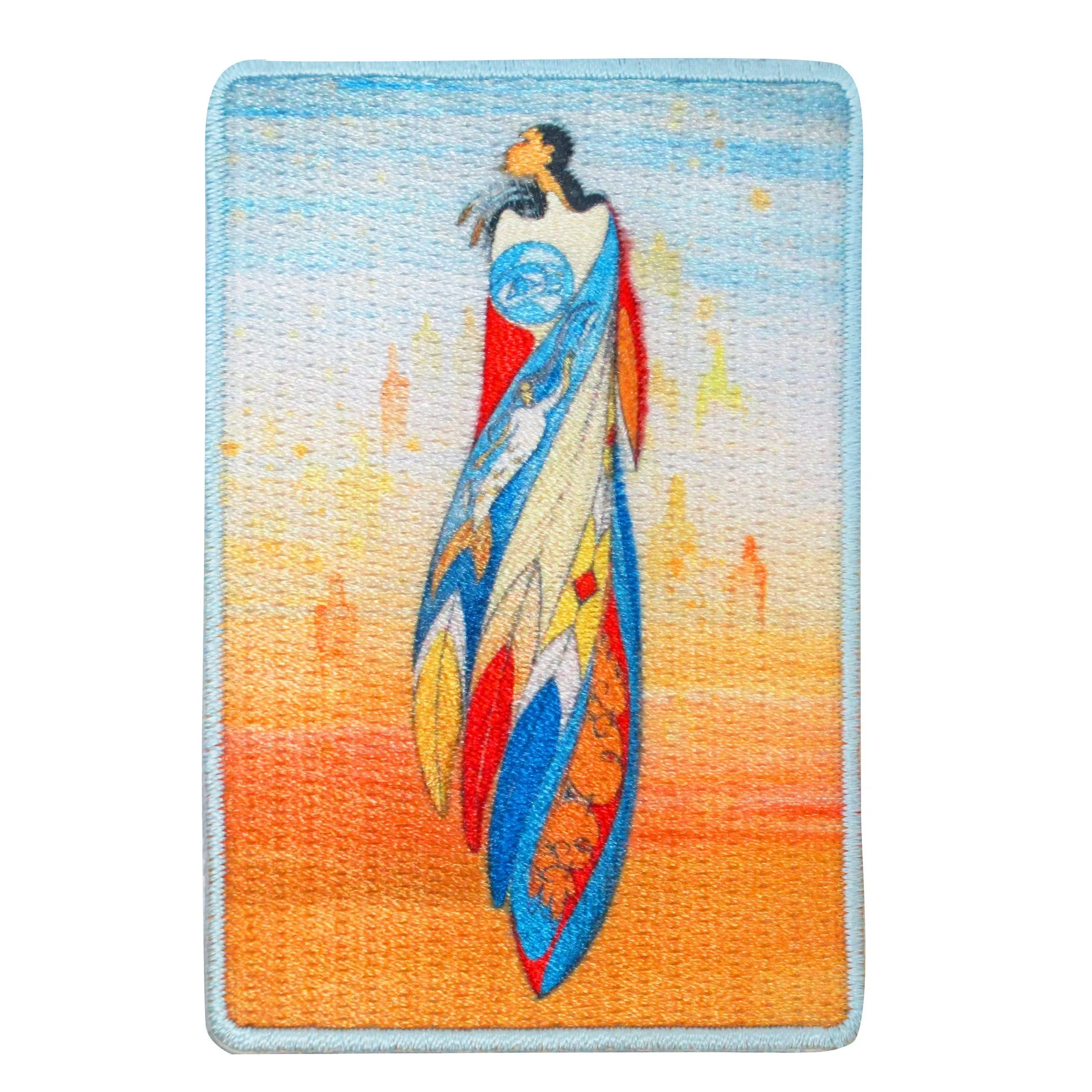"Not Forgotten" Iron on Patch, artwork by Native artist Maxine Noel