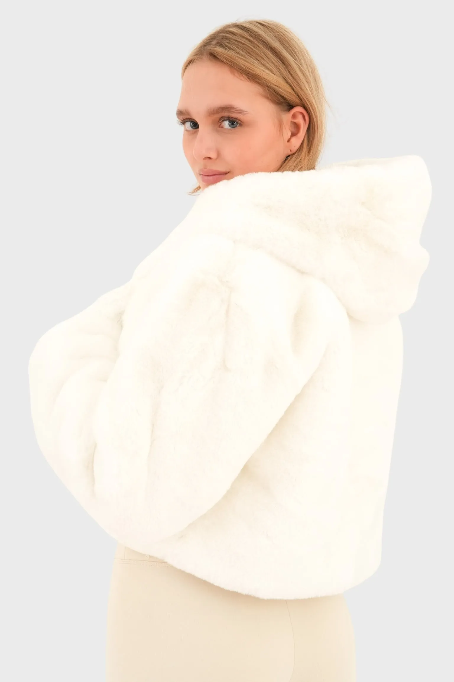 "Snowflake" jacket white