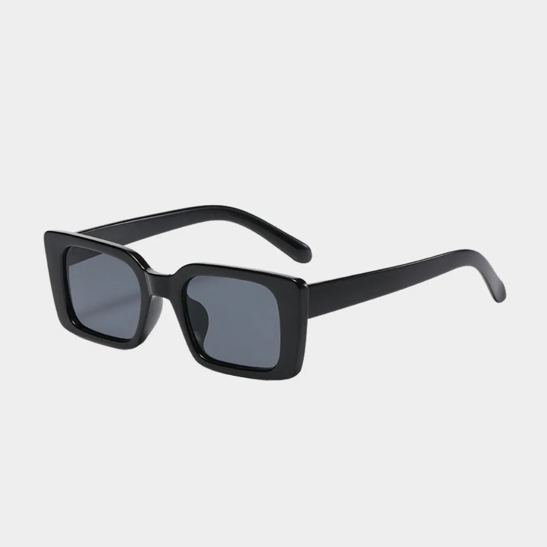 Retro Rectangle Sunglasses  Women UV400 Shades, Multiple Colors, Leopard and Tea Gradient Options