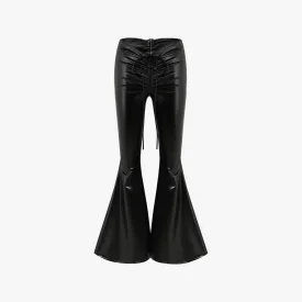 Rockstar Low Waist Drawstring Flare Pants