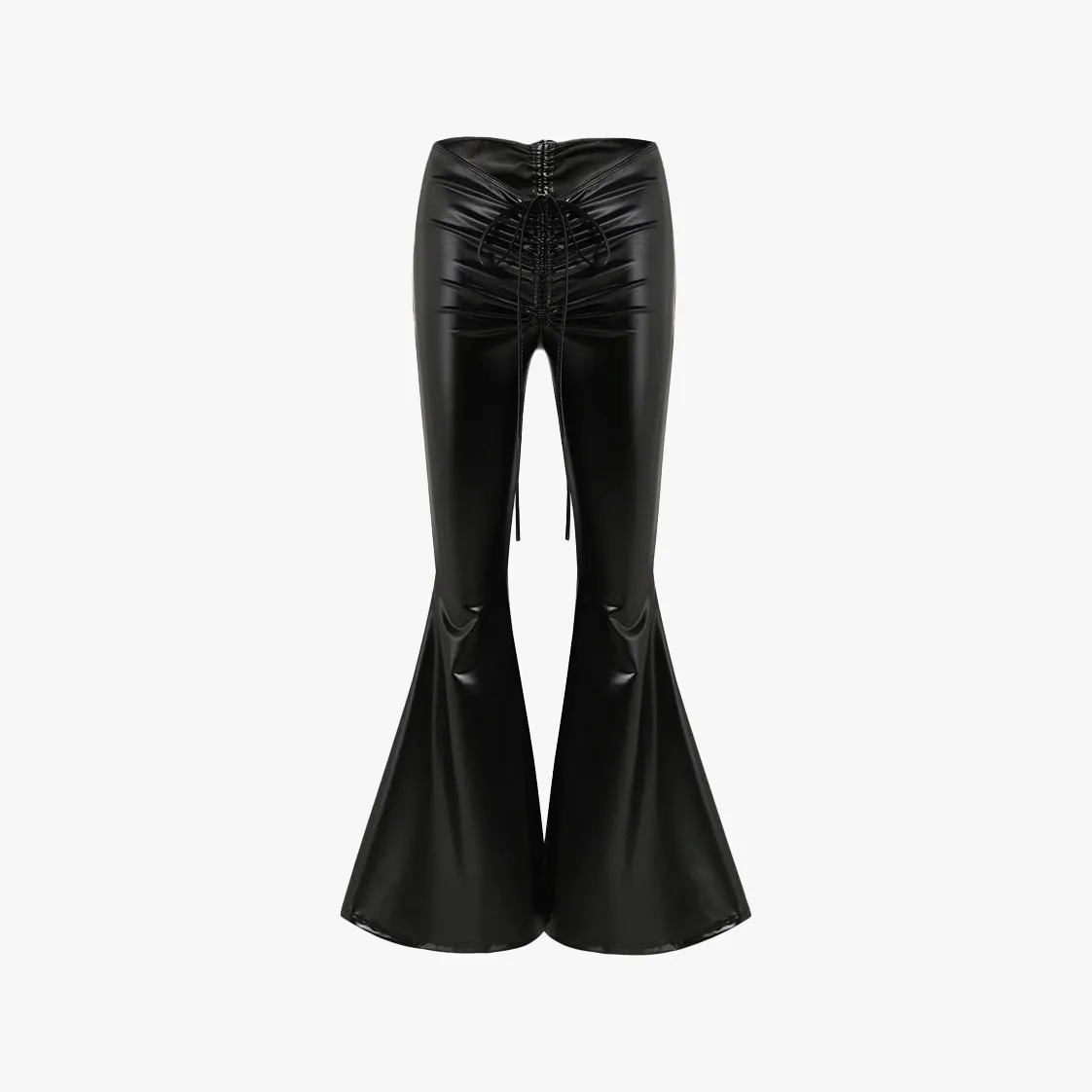 Rockstar Low Waist Drawstring Flare Pants