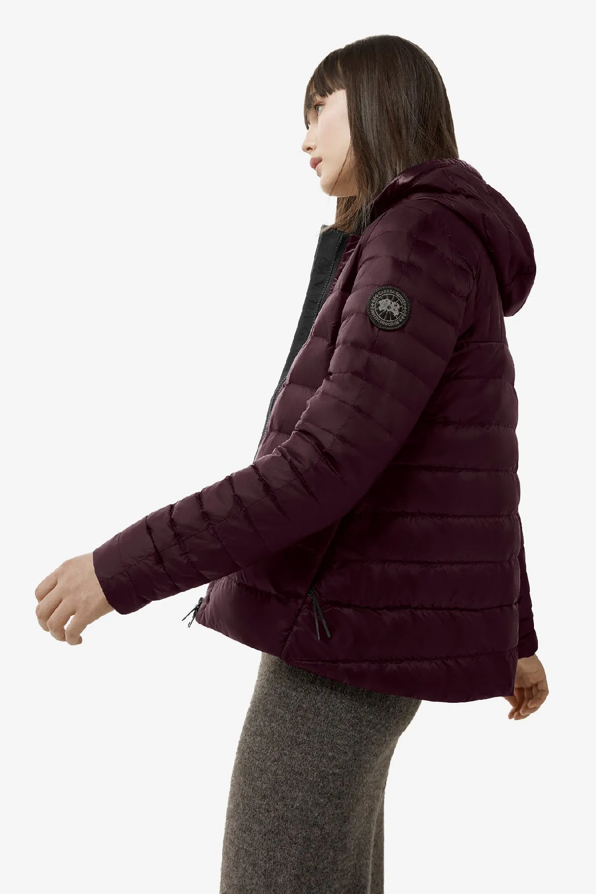 Roxboro Hoody－Black/Bordeaux