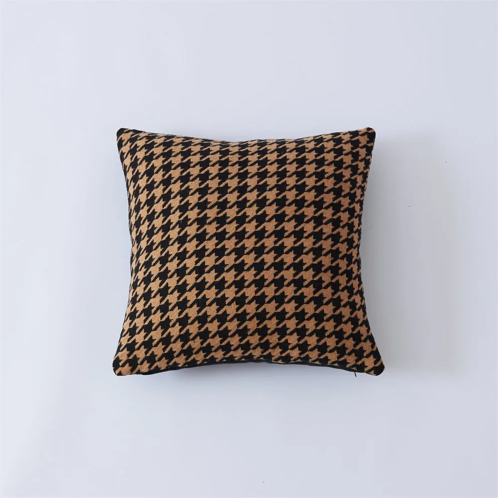 Simple Casual Black And White Checkerboard Pillowcase | Brodtica.com