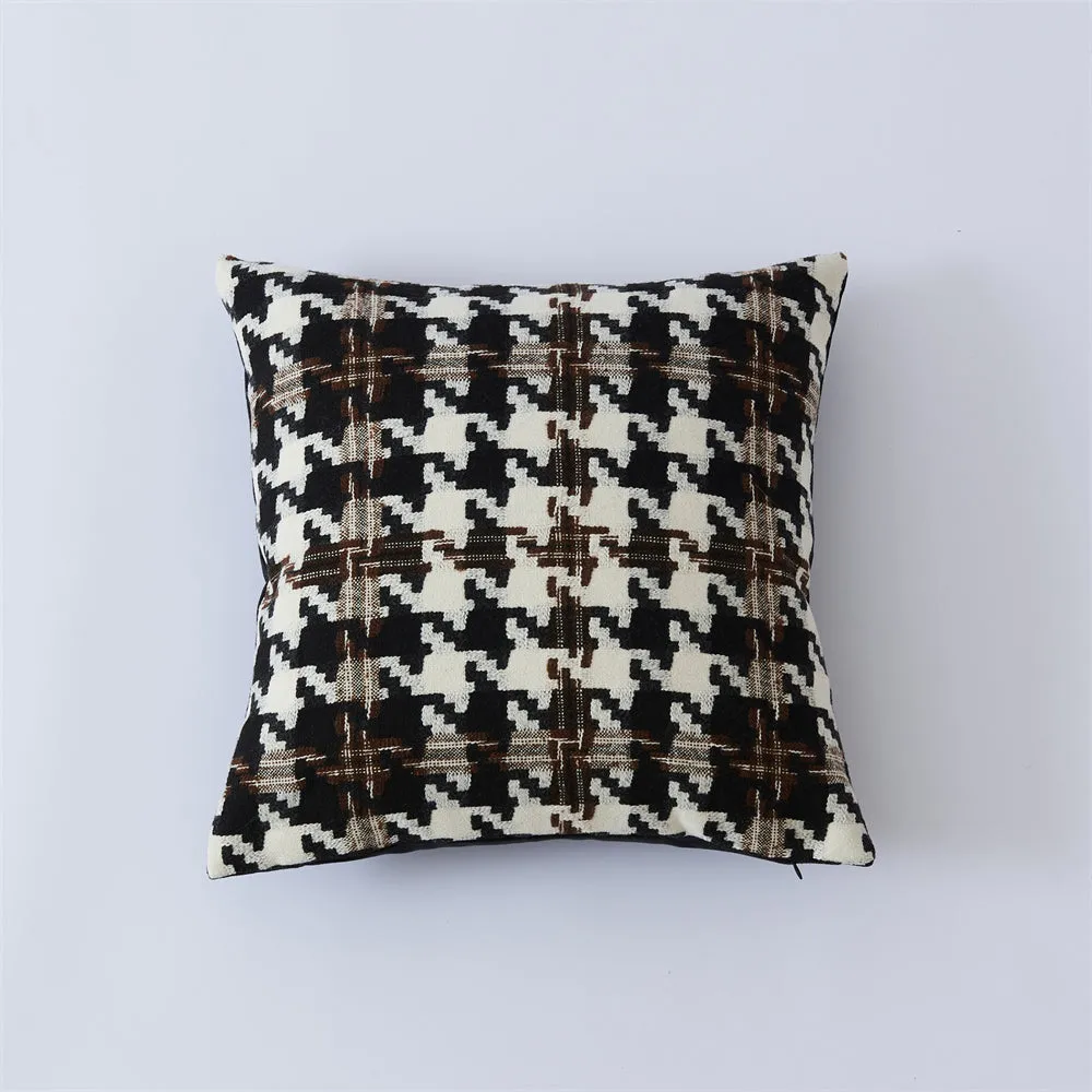 Simple Casual Black And White Checkerboard Pillowcase | Brodtica.com