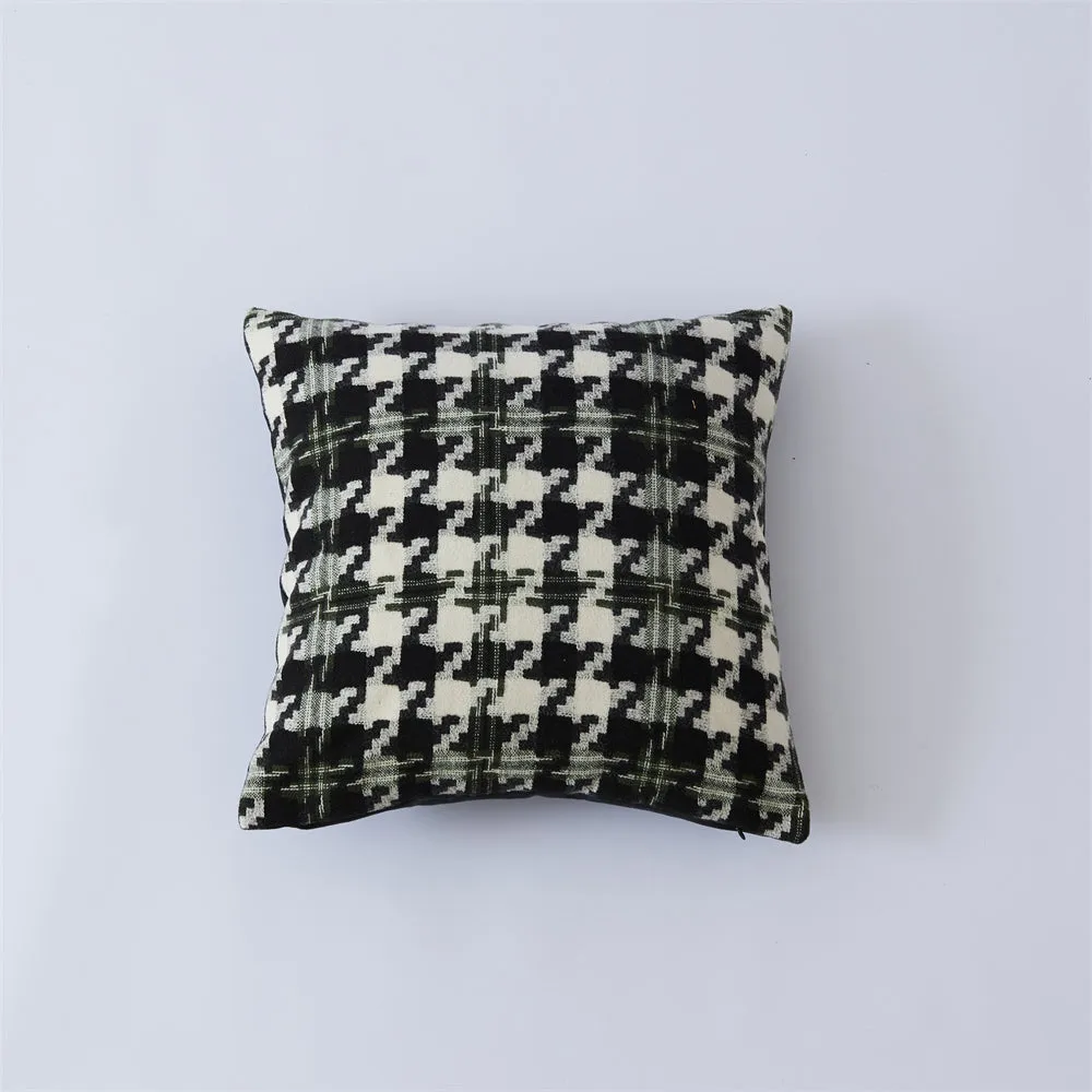 Simple Casual Black And White Checkerboard Pillowcase | Brodtica.com