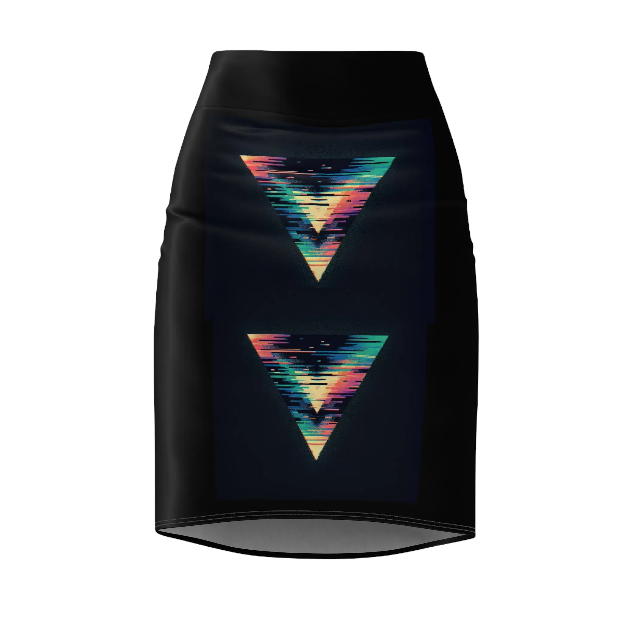 Skewed Triform Pencil Skirt