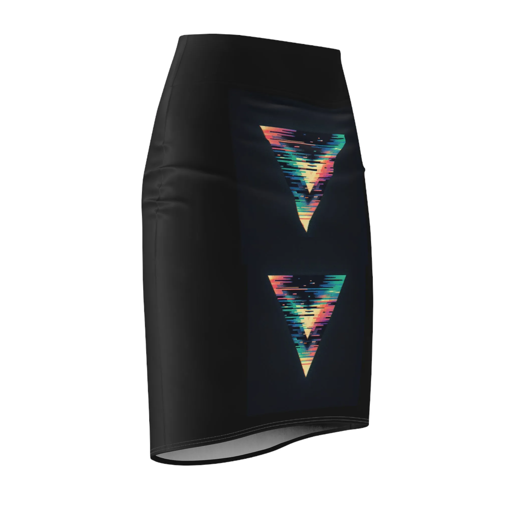 Skewed Triform Pencil Skirt