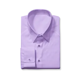 Slim Cut Lavender Dress Shirt